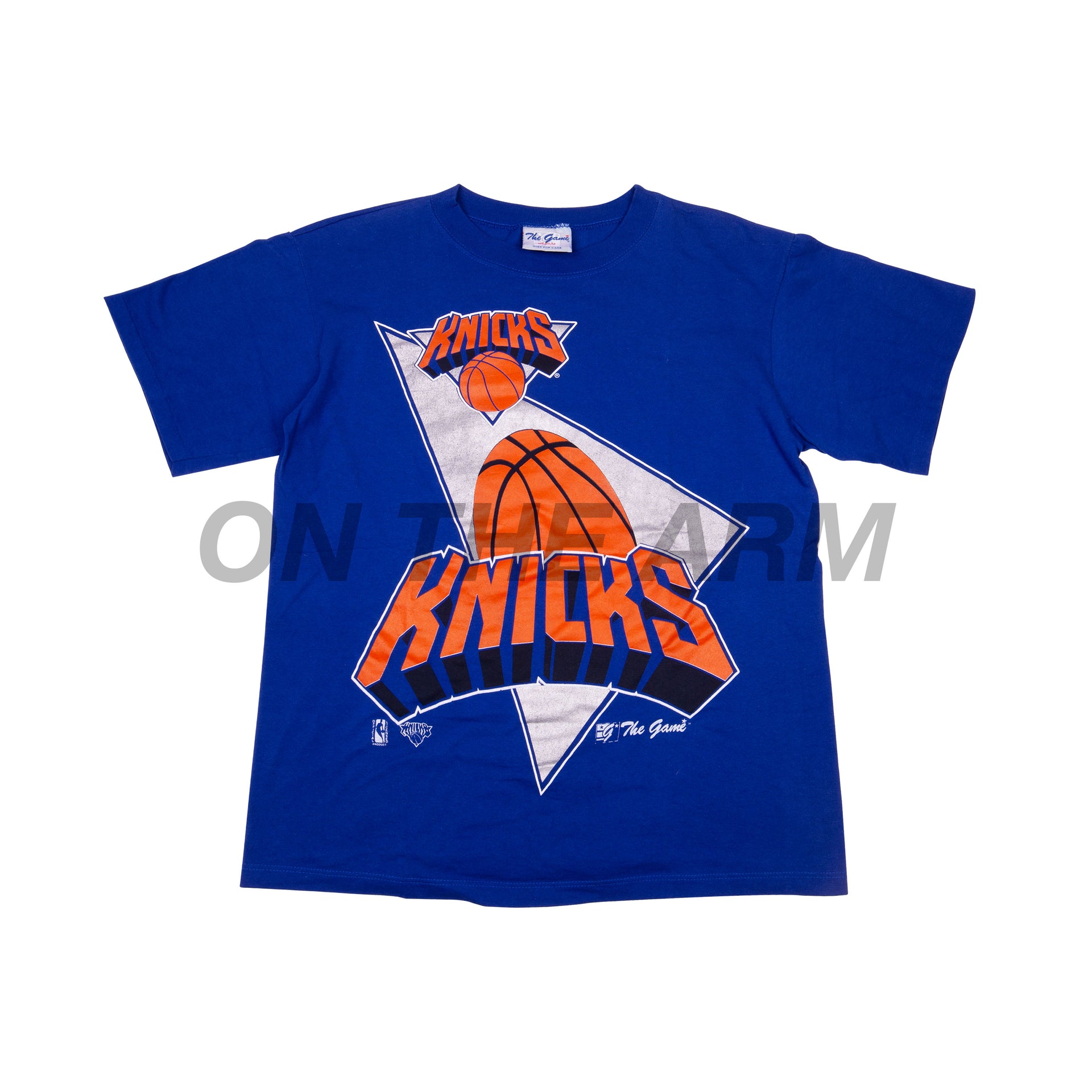 Vintage Blue NY Knicks Tee