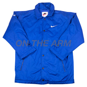 Vintage Blue Nike Coaches Jacket