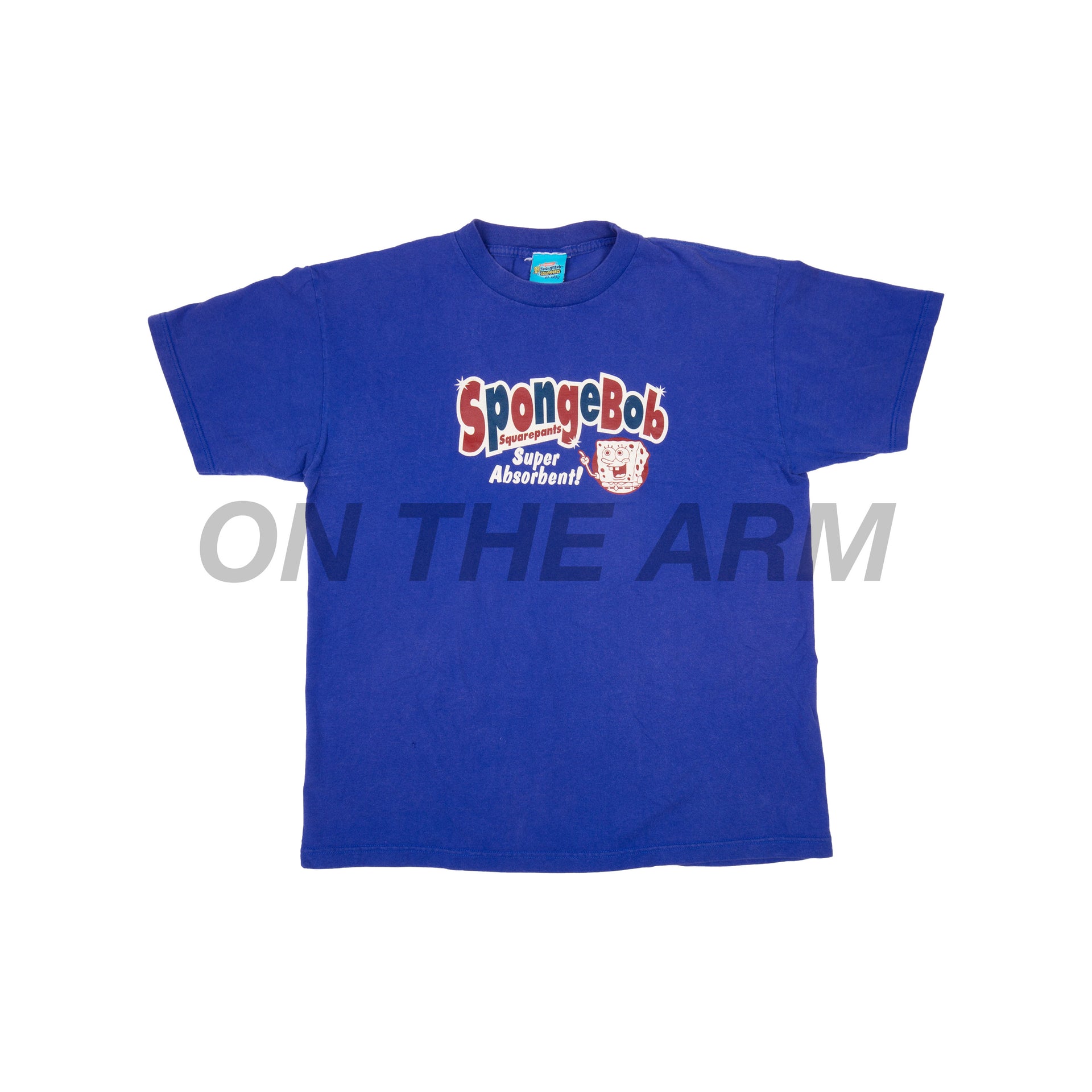 Vintage Blue Spongebob Super Absorbent Tee