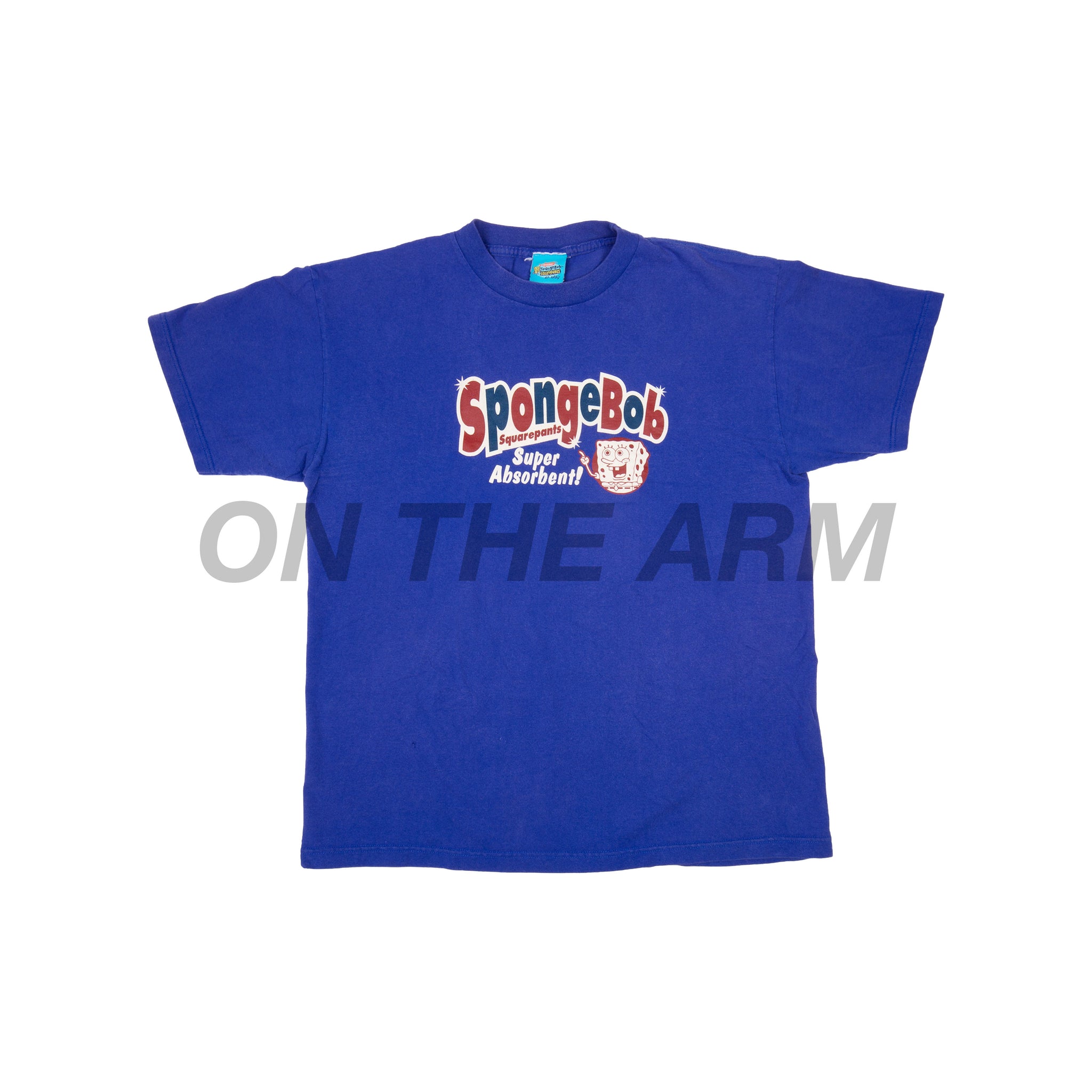 Vintage Blue Spongebob Super Absorbent Tee