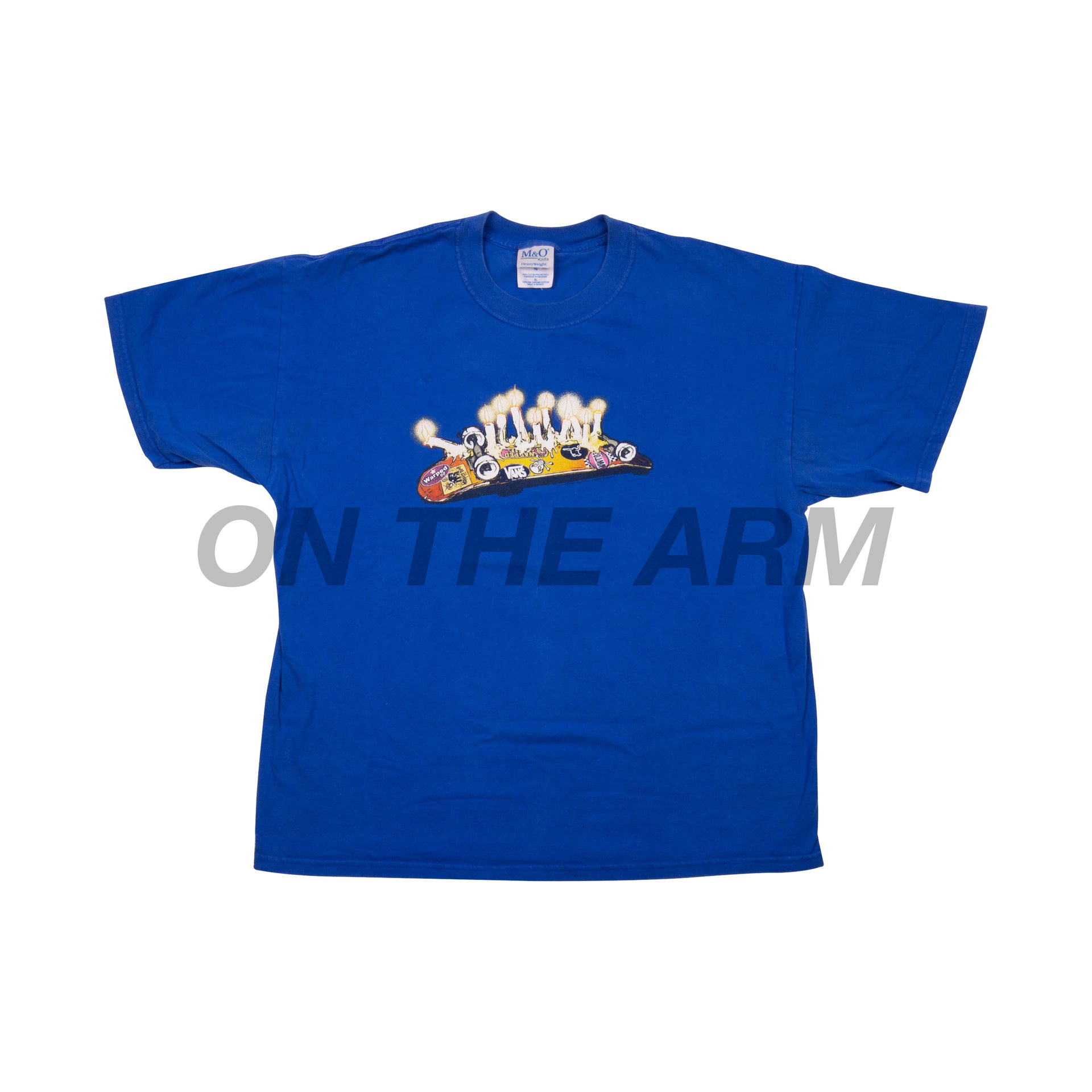 Vintage Blue Vans 2004 Warped Tour Tee