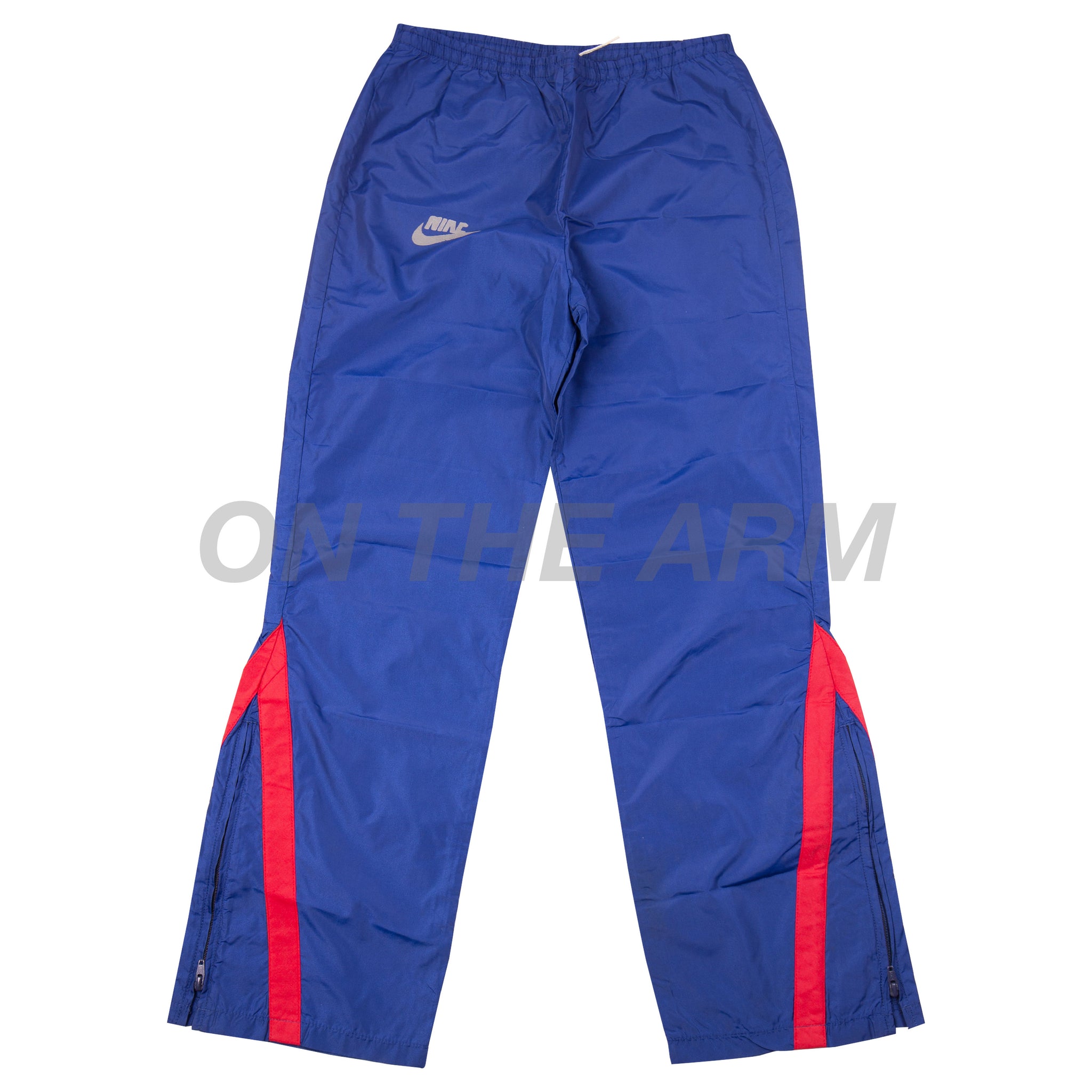 Vintage Blue/Red Nike Nylon Pants