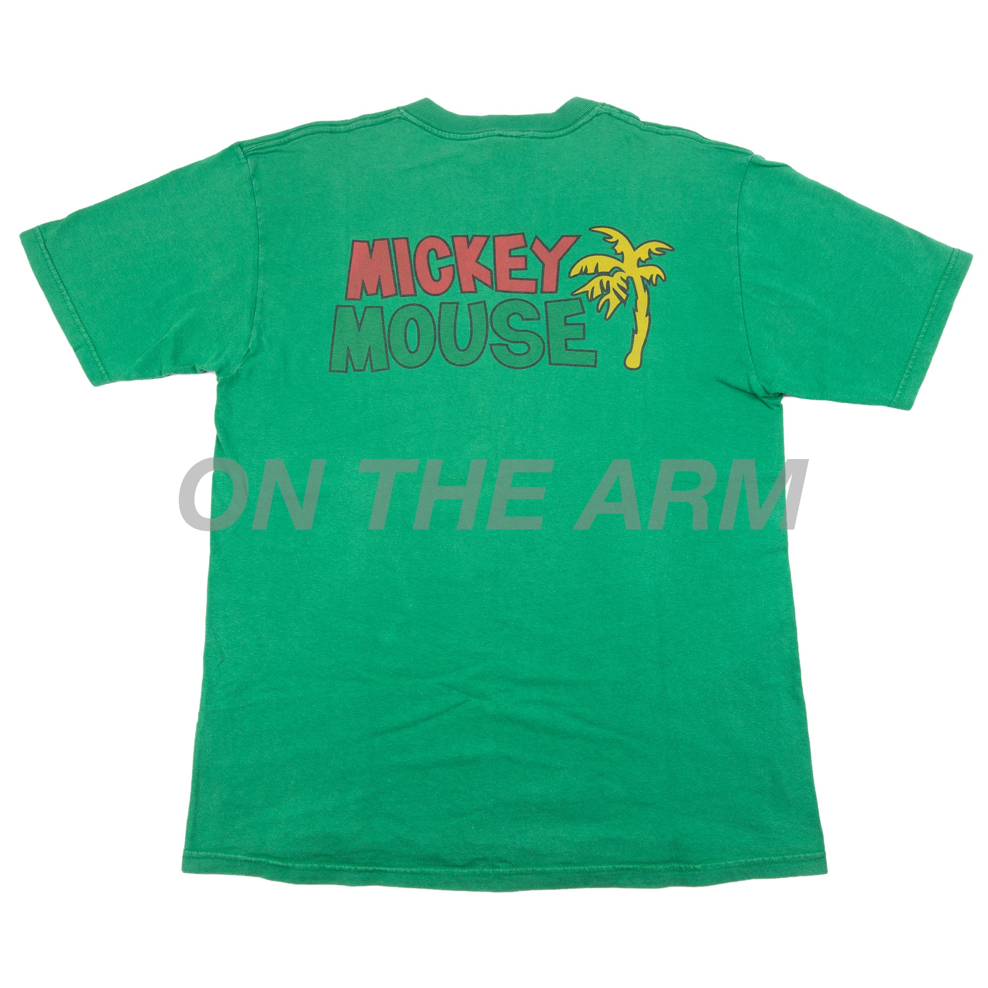 Vintage Green Rasta Mickey Tee