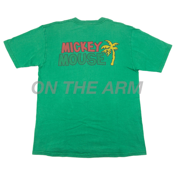 Vintage Green Rasta Mickey Tee