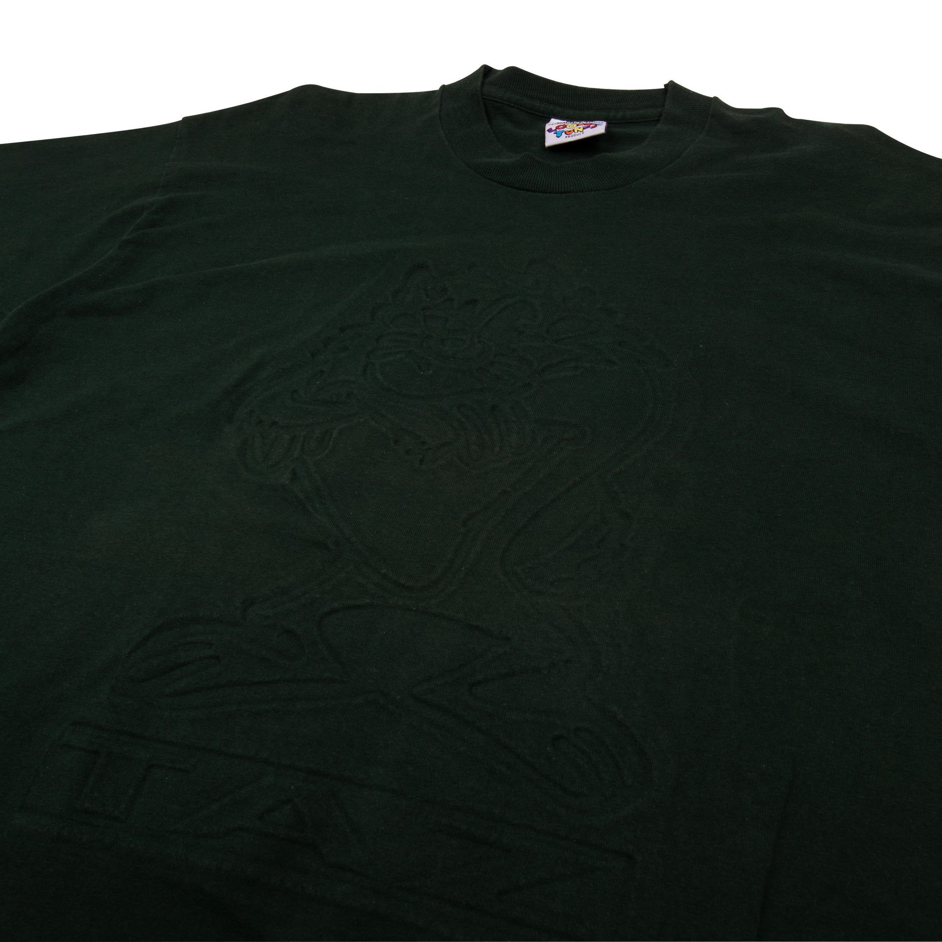 Vintage Green Taz Embossed Tee
