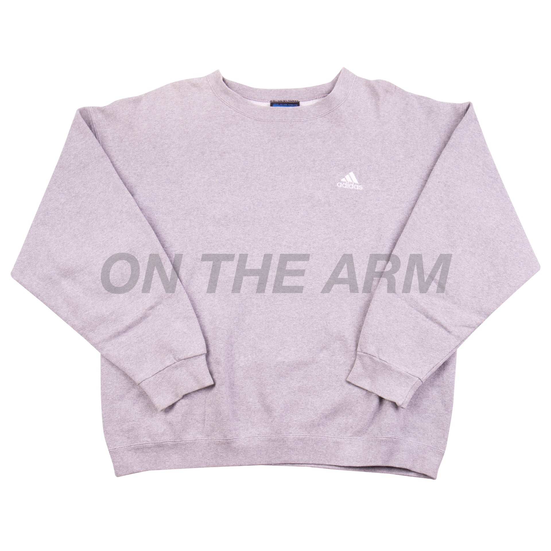 Vintage Grey Adidas Mini Logo Crew