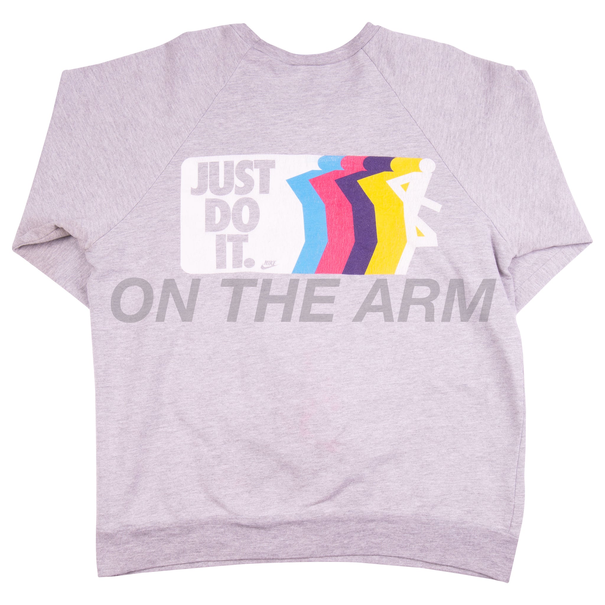 Vintage Grey Nike Just Do It Crew