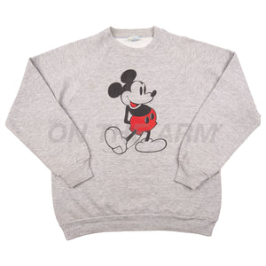 Vintage Grey Mickey Mouse Crew
