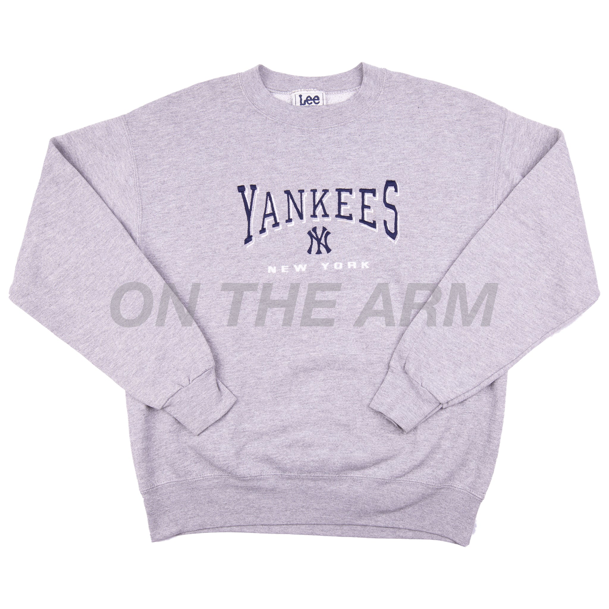 Vintage Grey NY Yankees Crew