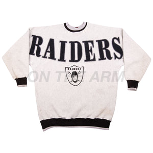 Vintage Grey Raiders Crew
