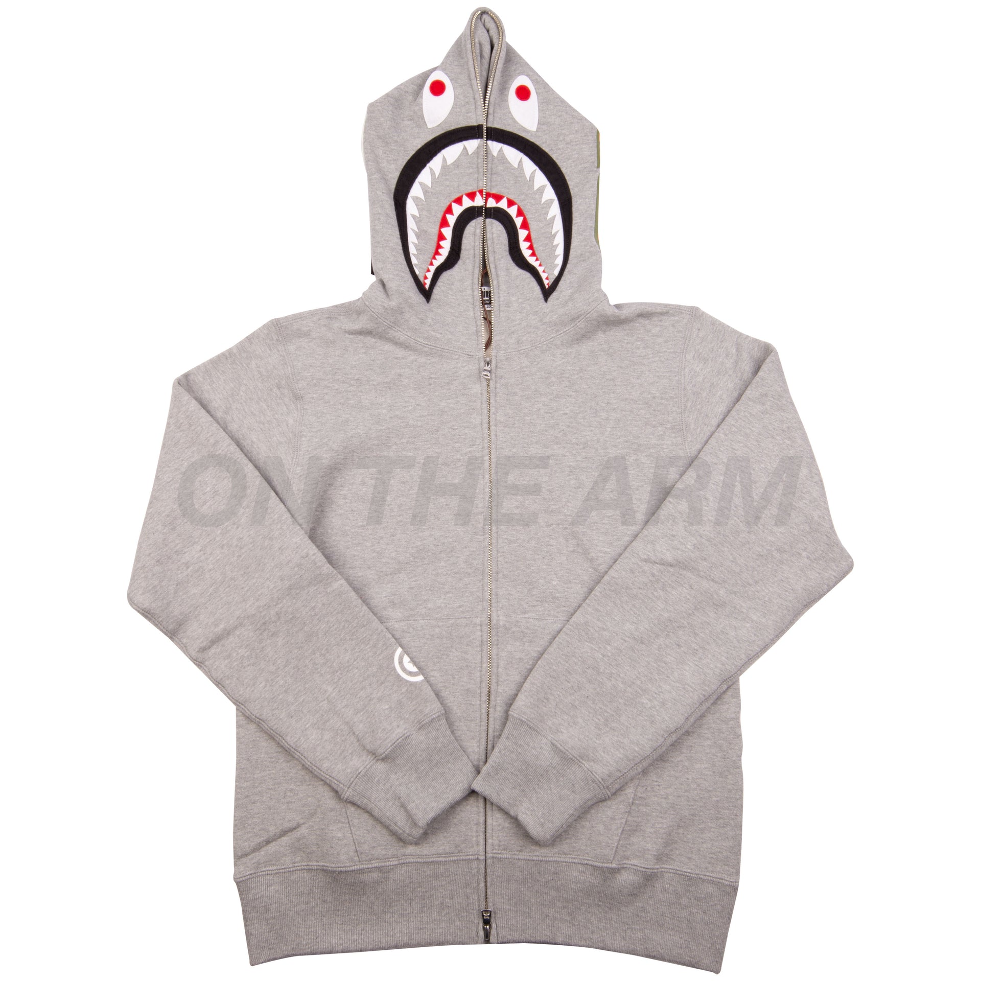Bape Grey Shark Full Zip