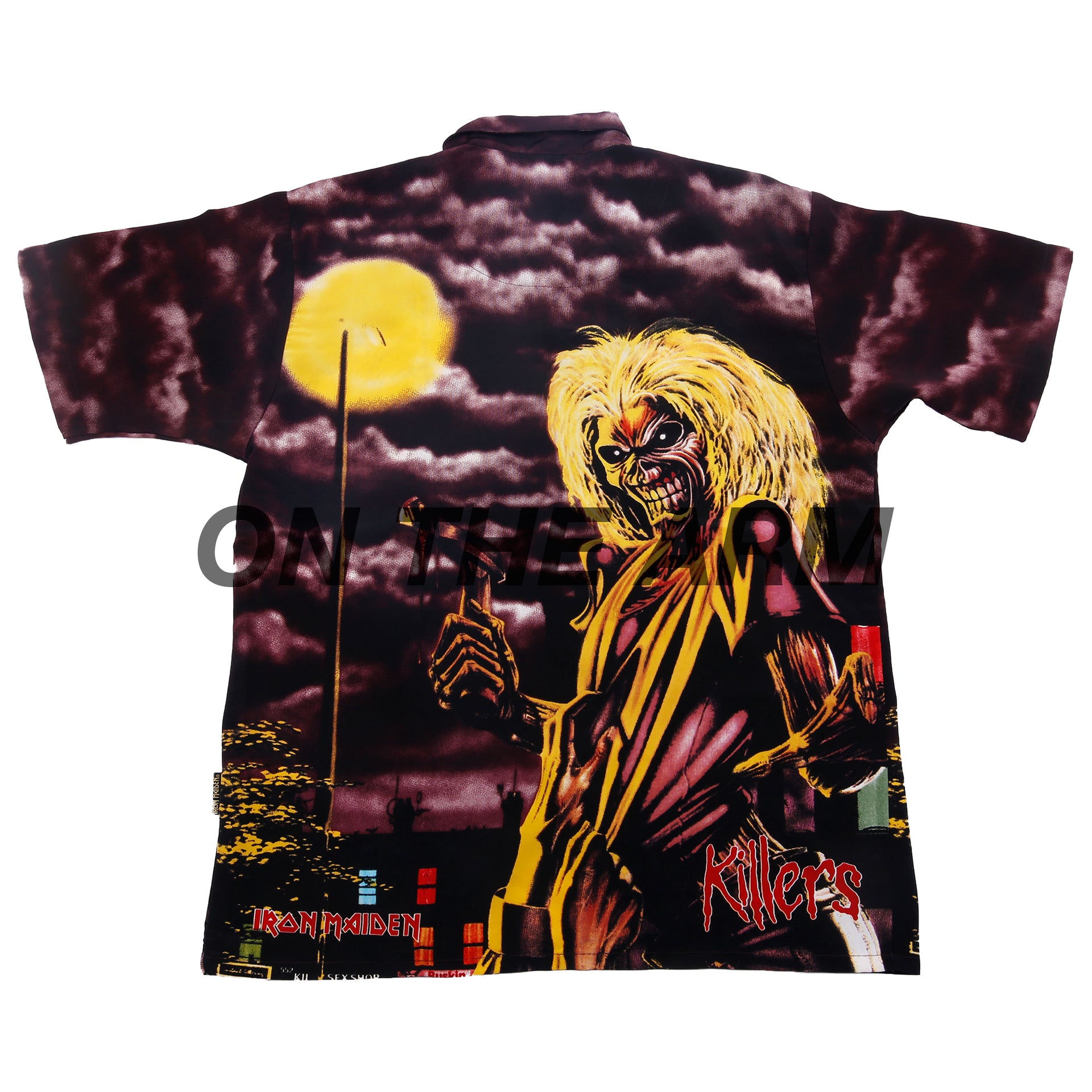 Vintage Iron Maiden Killers Button Up