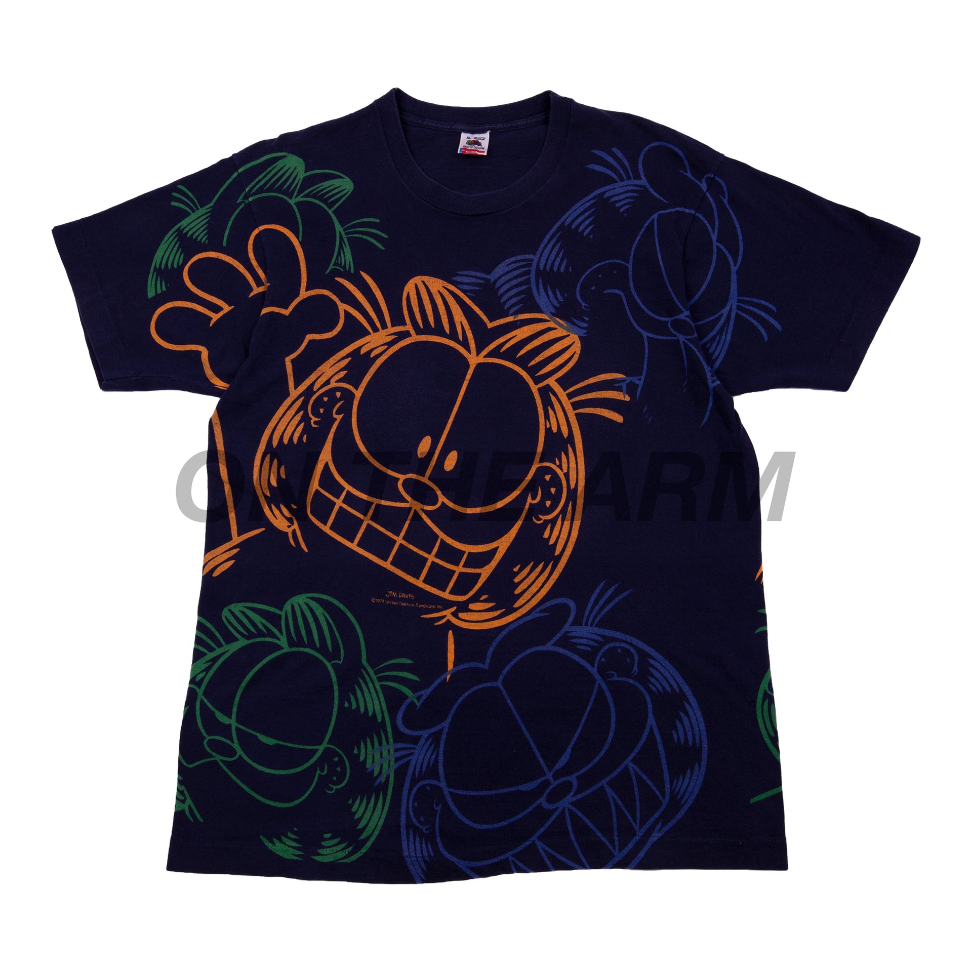 Vintage Navy Garfield Tee