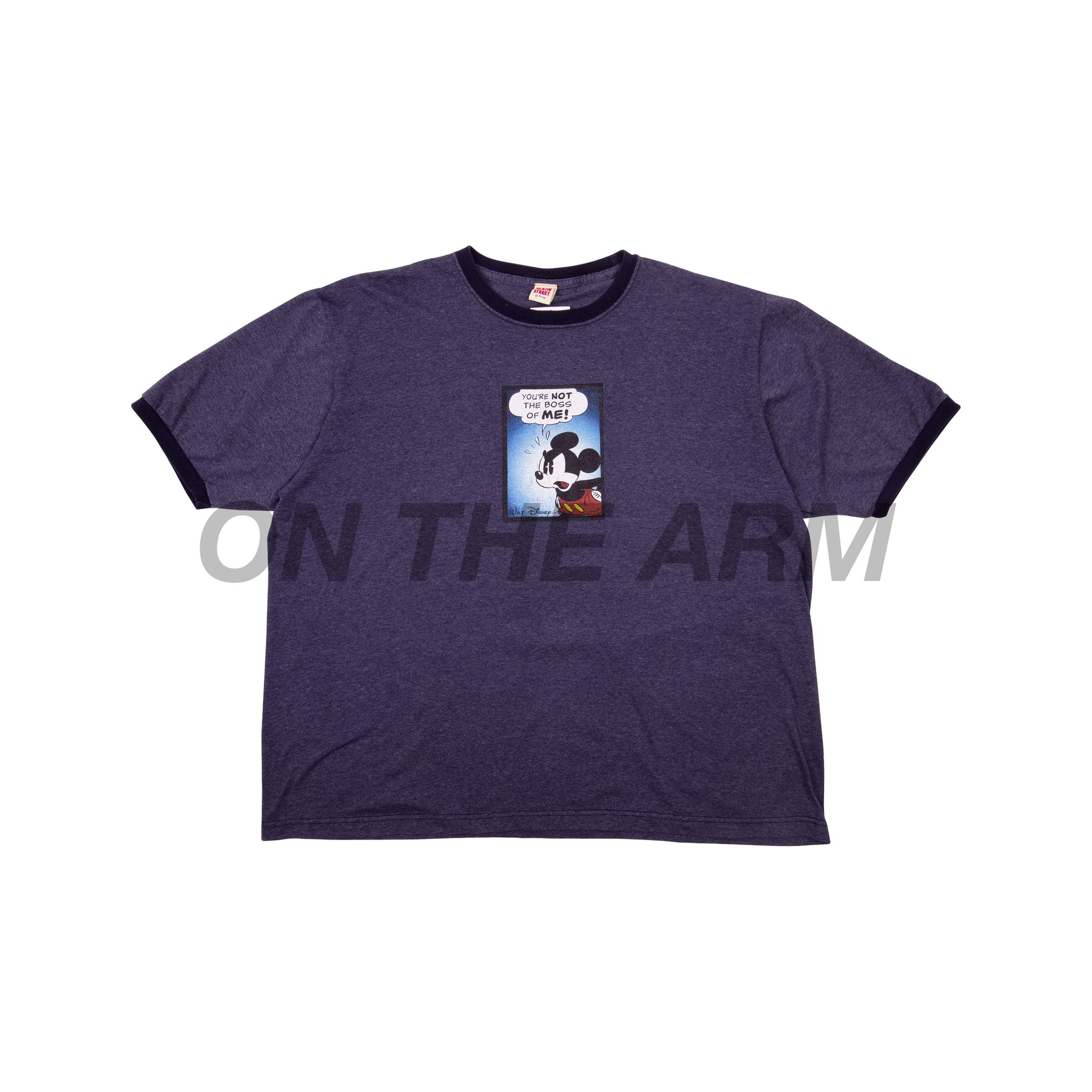 Vintage Navy Mickey Not The Boss Tee
