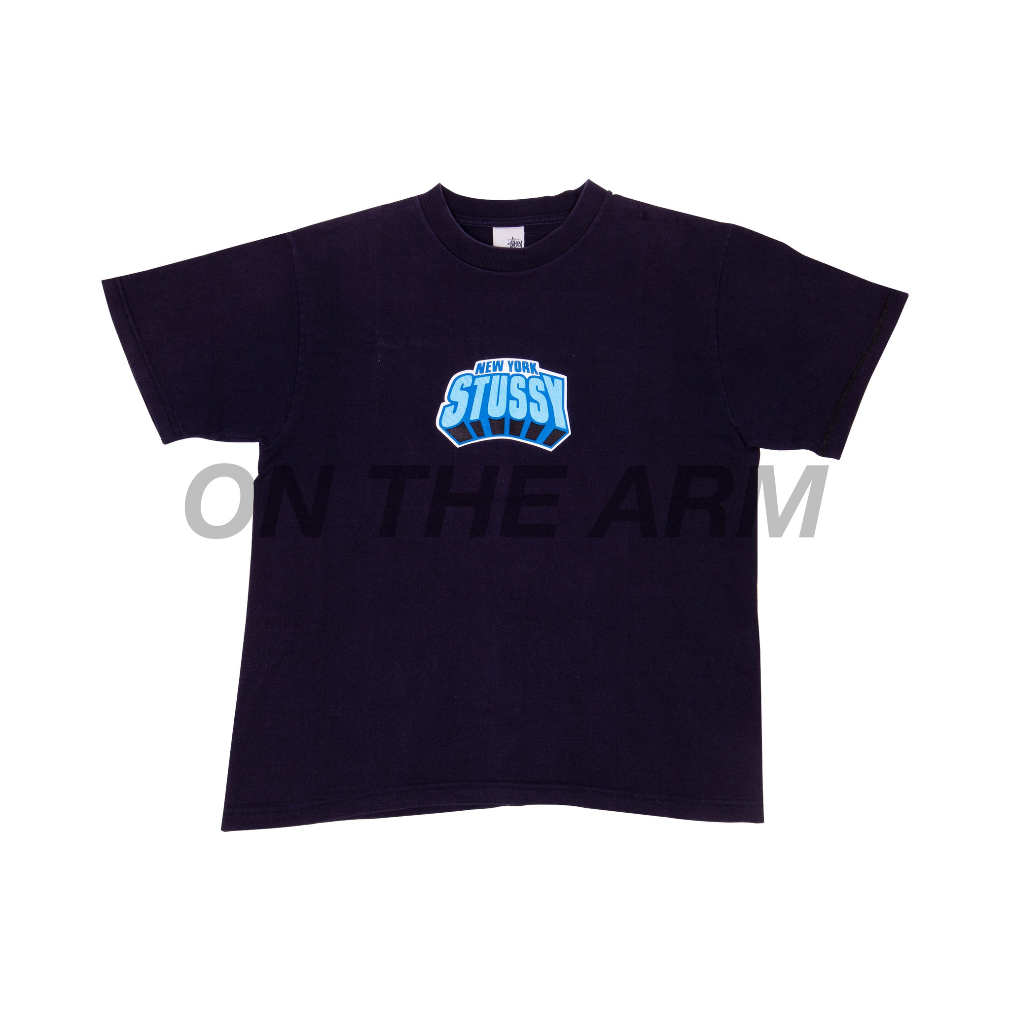 Vintage Navy Stussy NY Knicks Tee