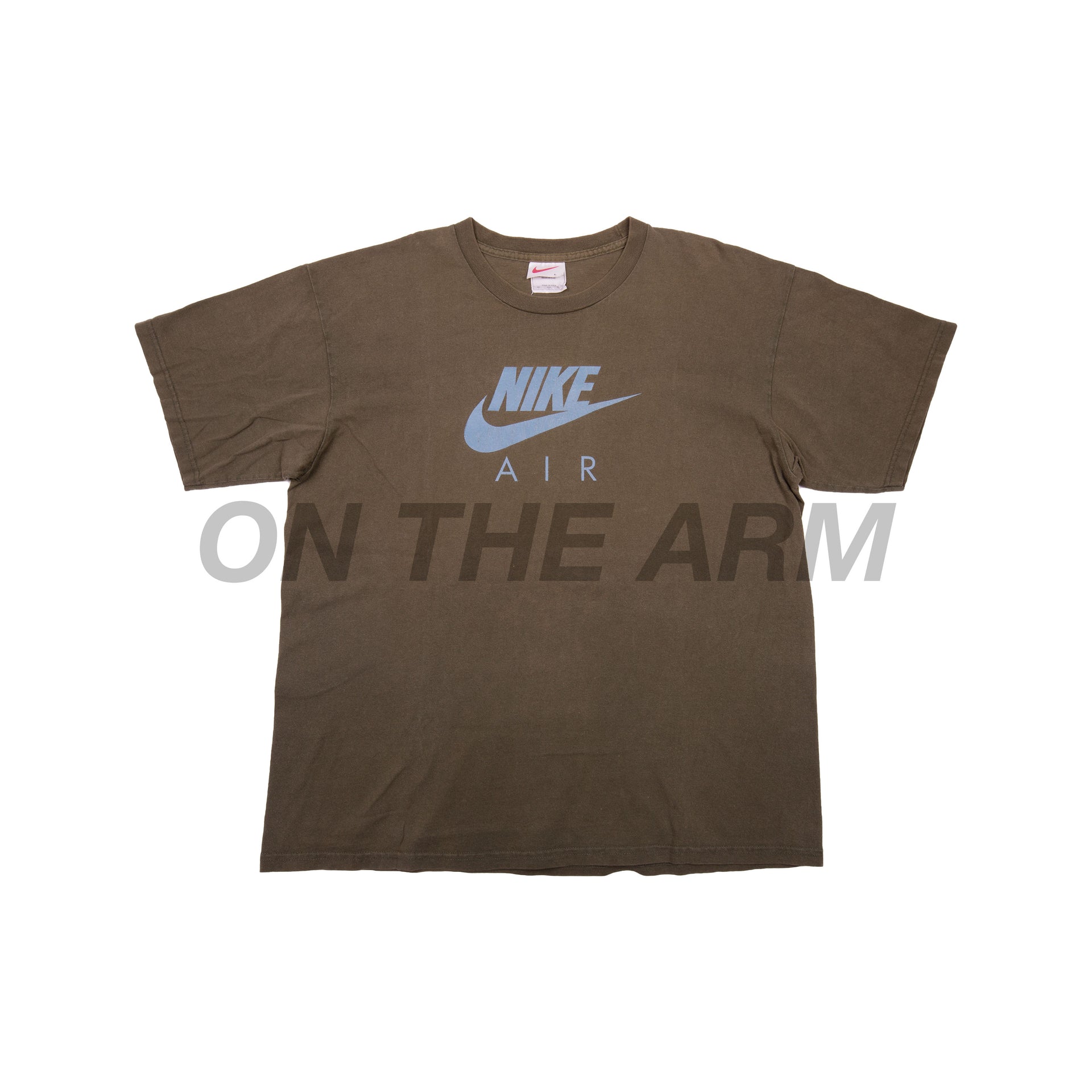 Vintage Olive/Blue Nike Tee