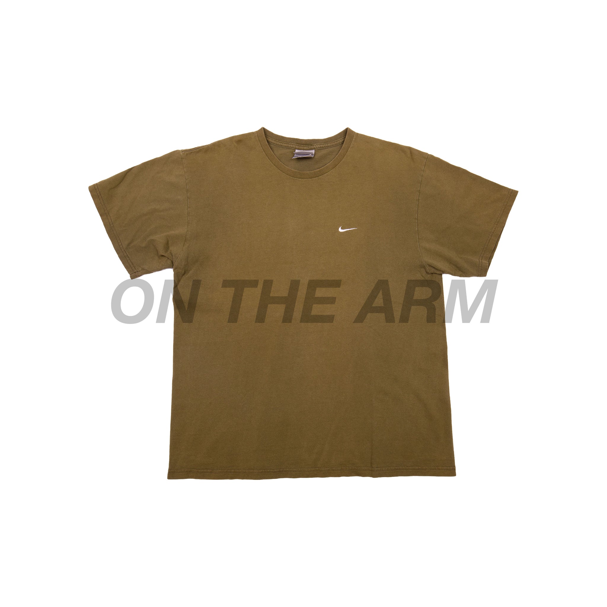Vintage Olive Nike Swoosh Tee