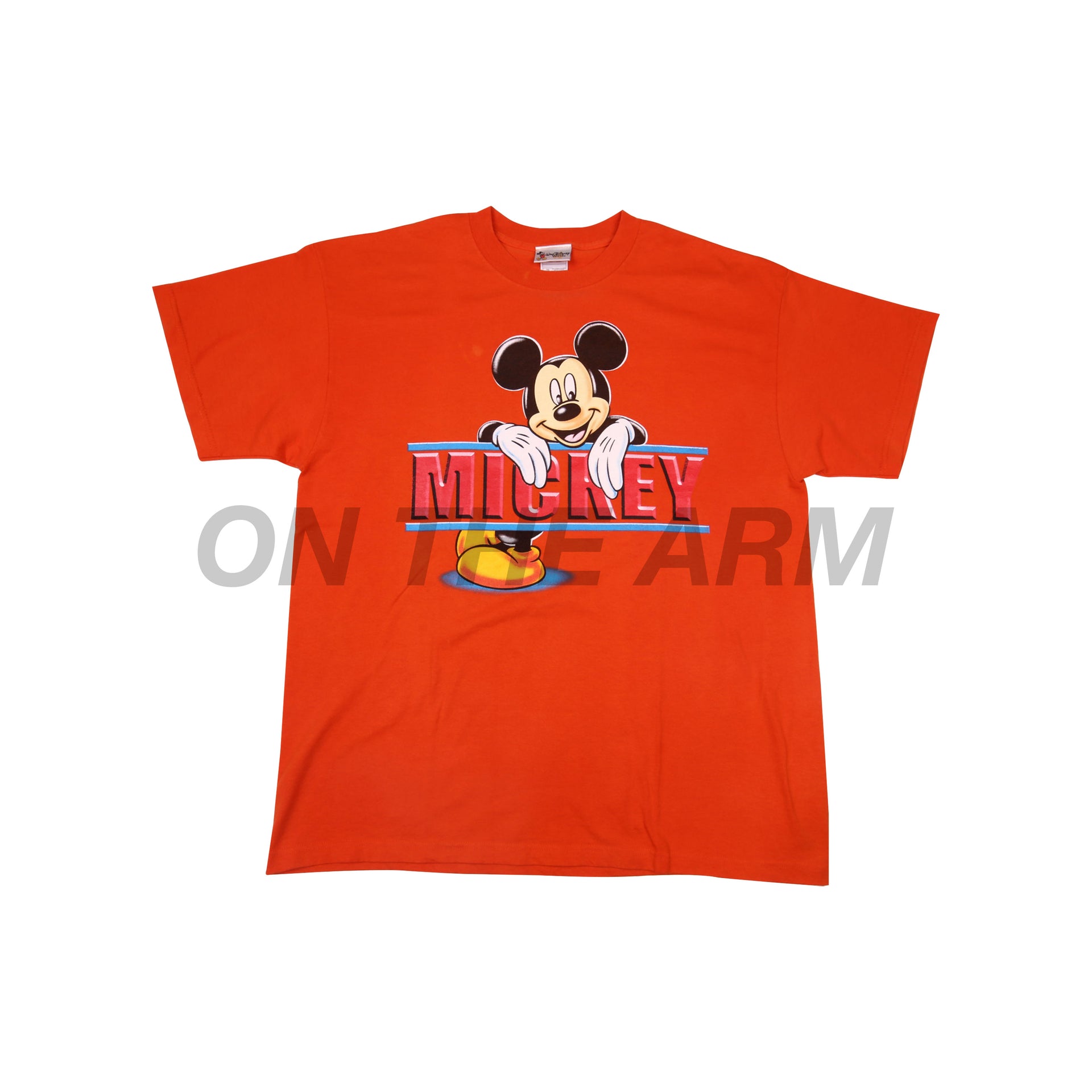 Vintage Orange Mickey Tee