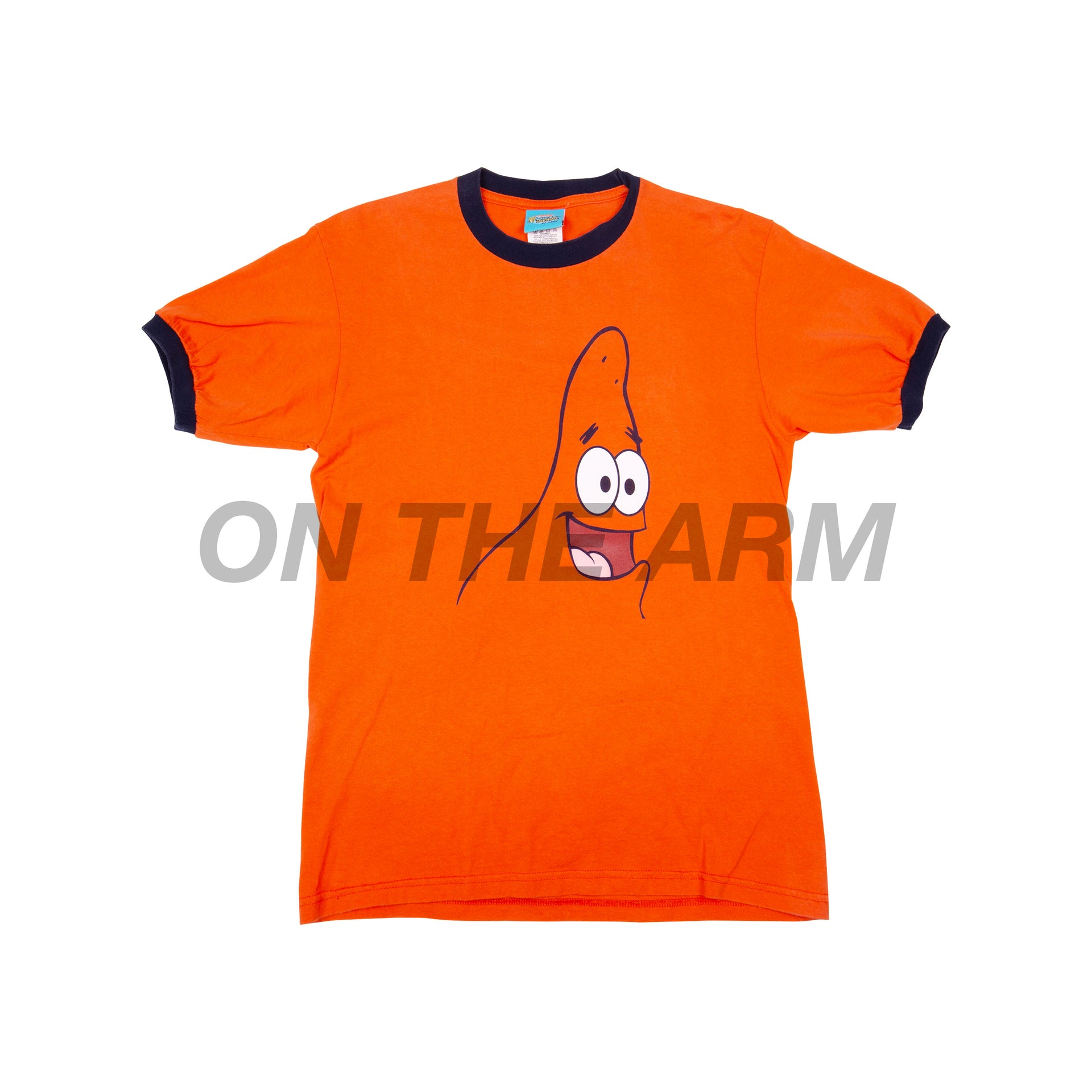 Vintage Orange Patrick Star Ringer Tee