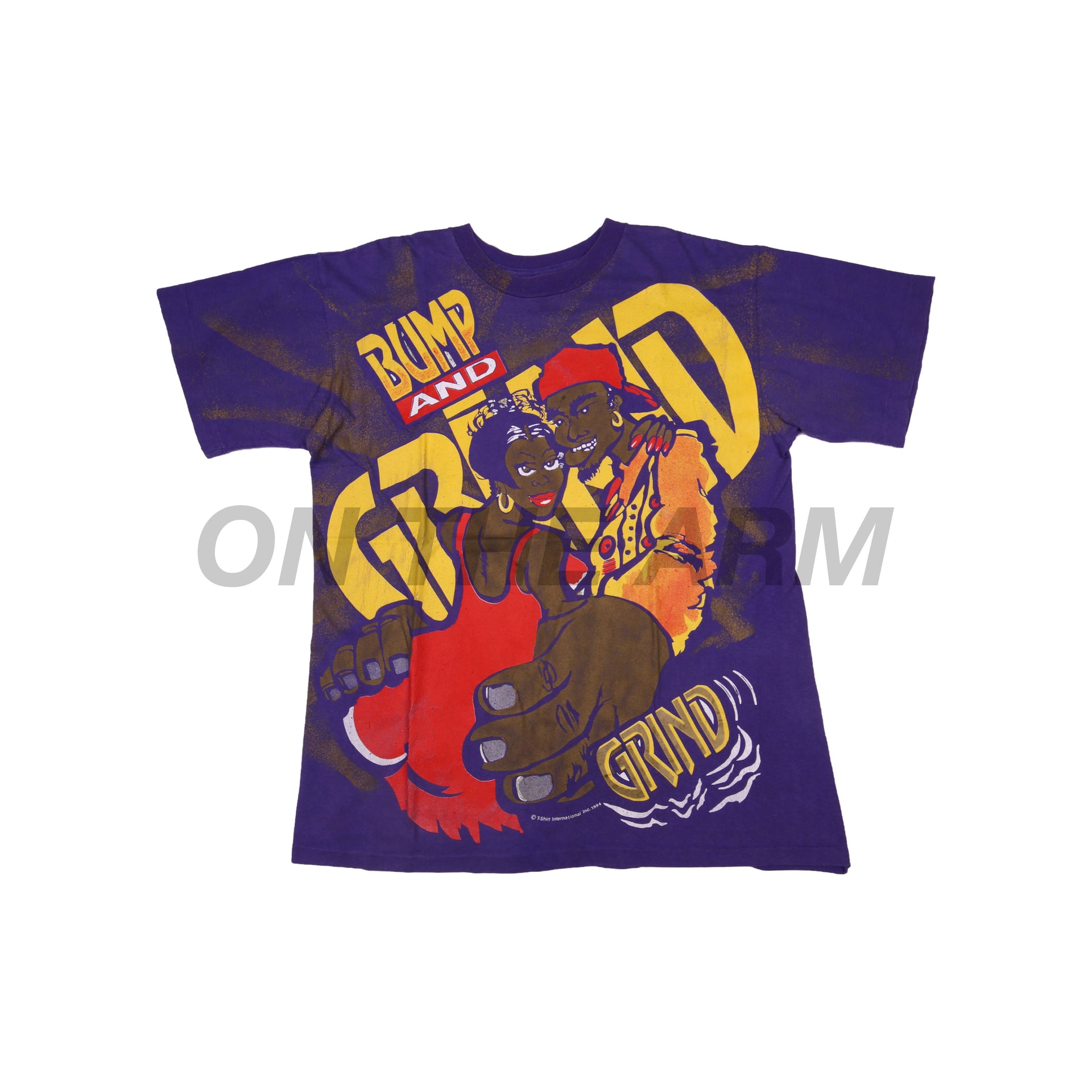 Vintage Purple Bump N Grind Tee