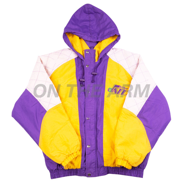 Vintage Purple Starter Utah Jazz Jacket