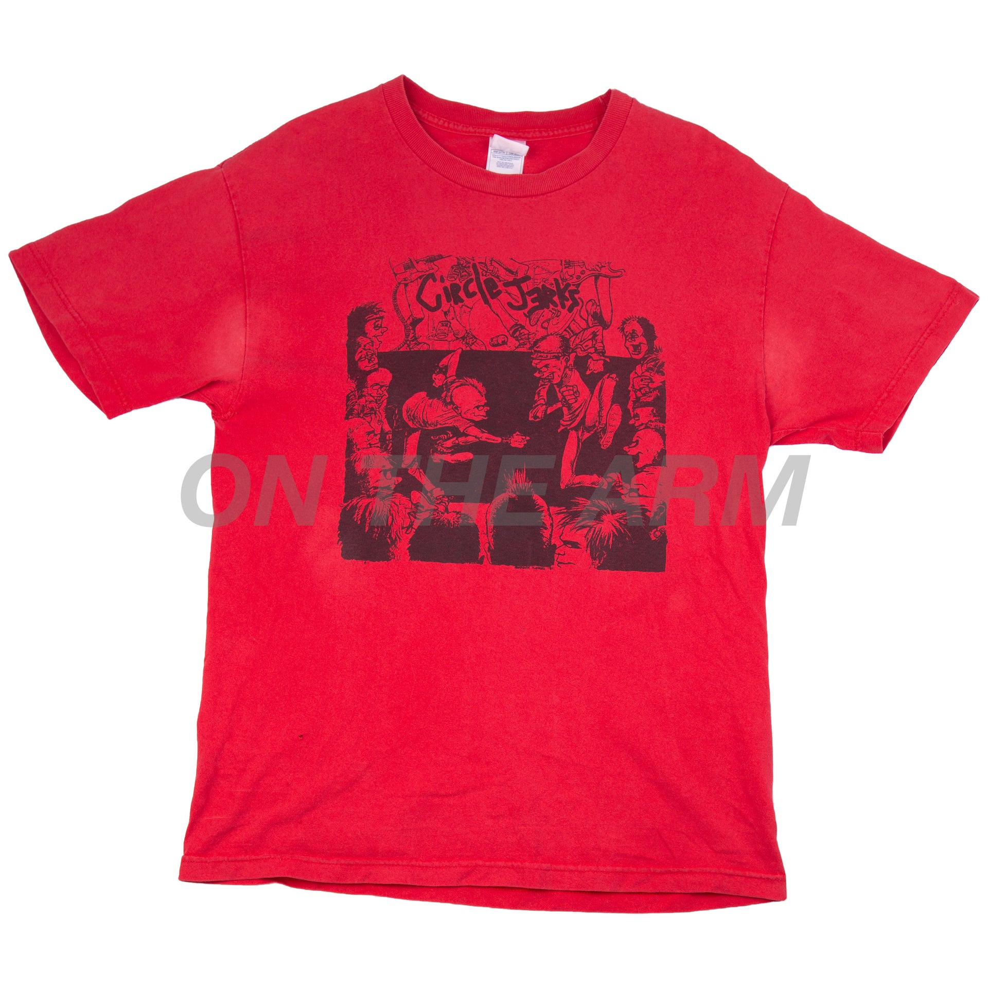 Vintage Red Circle Jerks Tee