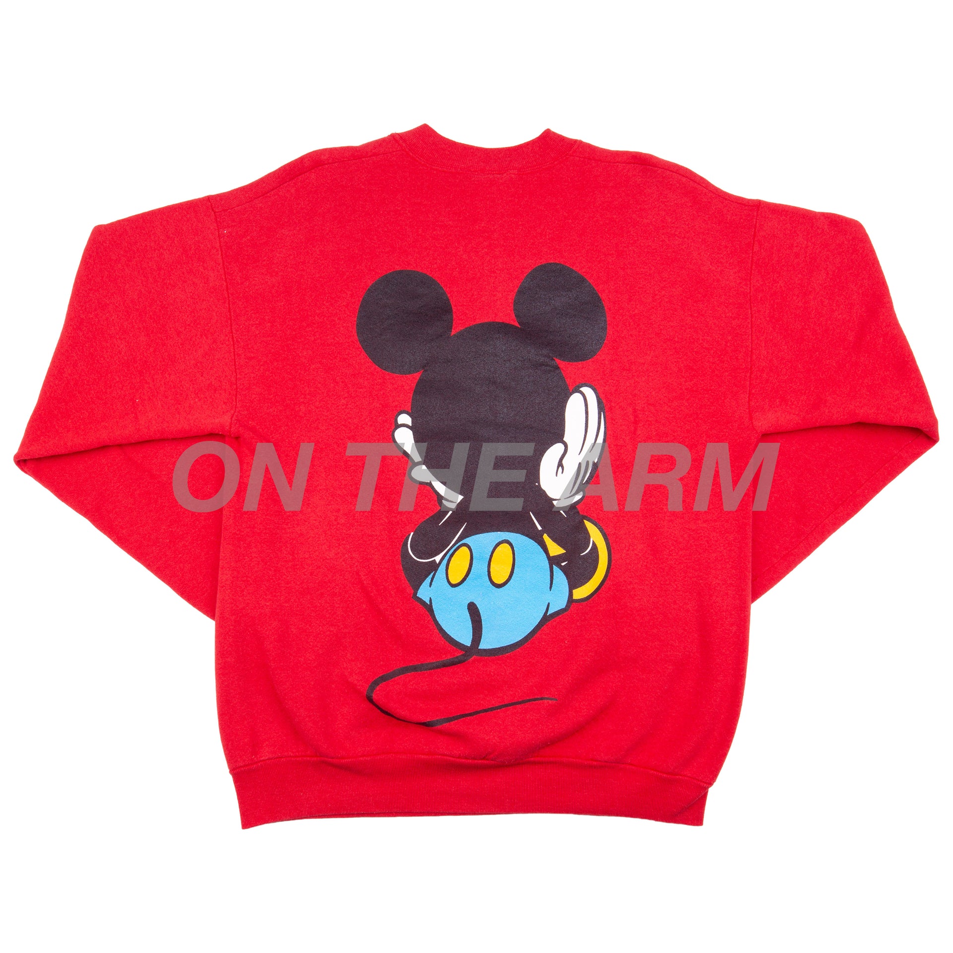 Vintage Red Mickey Crew