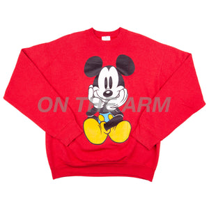Vintage Red Mickey Crew