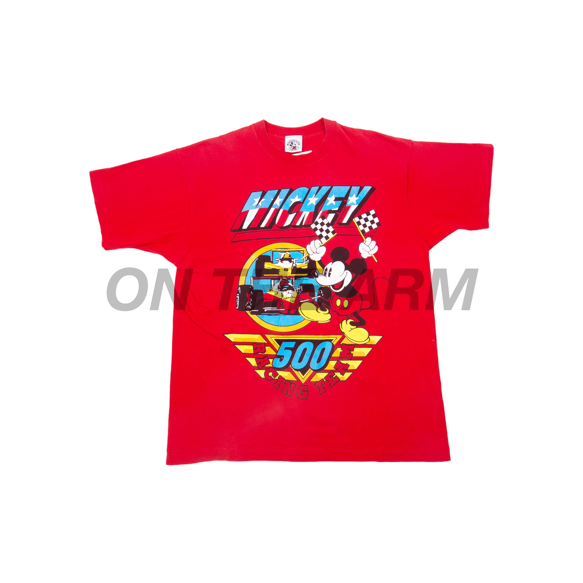 Vintage Red Mickey Racing Tee