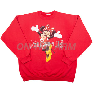 Vintage Red Minnie Mouse Crew