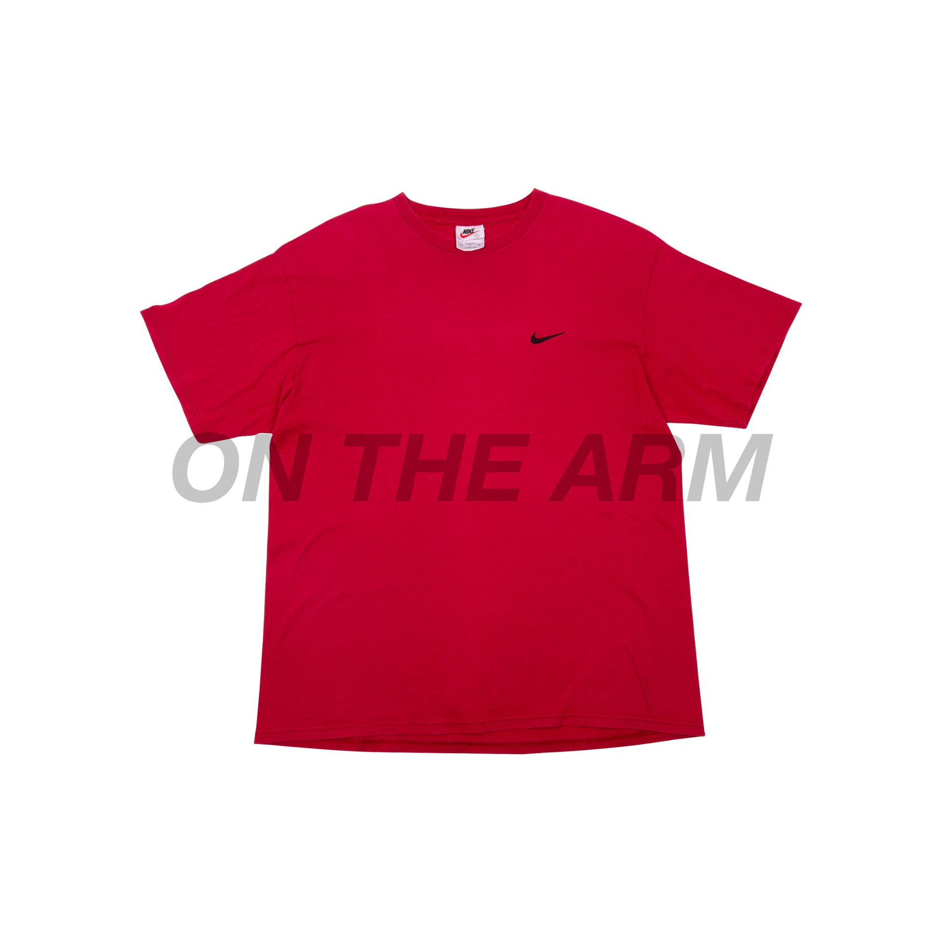 Vintage Red Nike Swoosh Tee