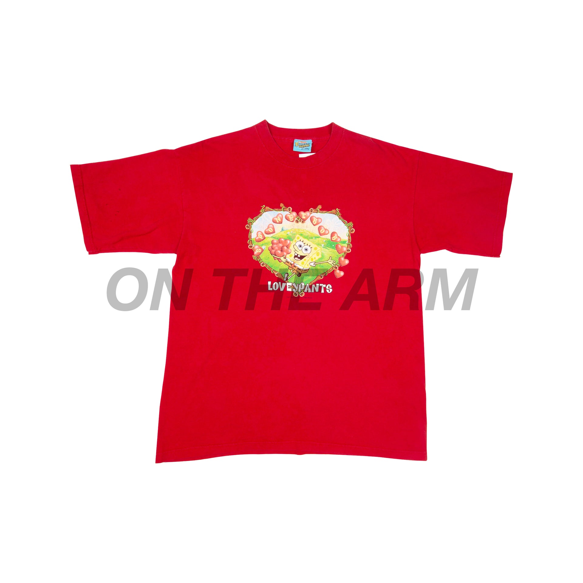Vintage Red Spongebob Loveypants Tee