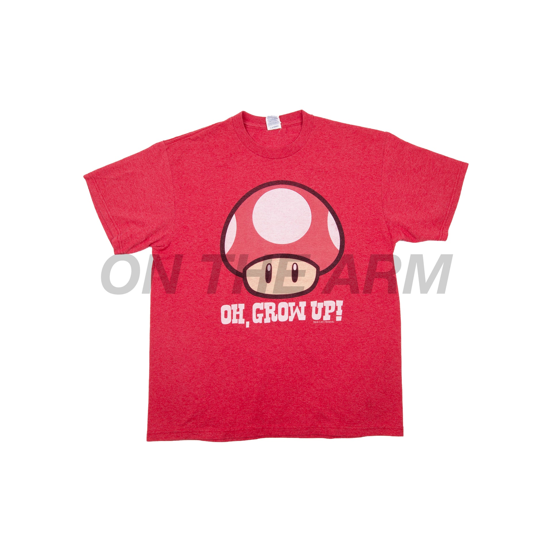 Vintage Red Super Mario Mushroom Tee