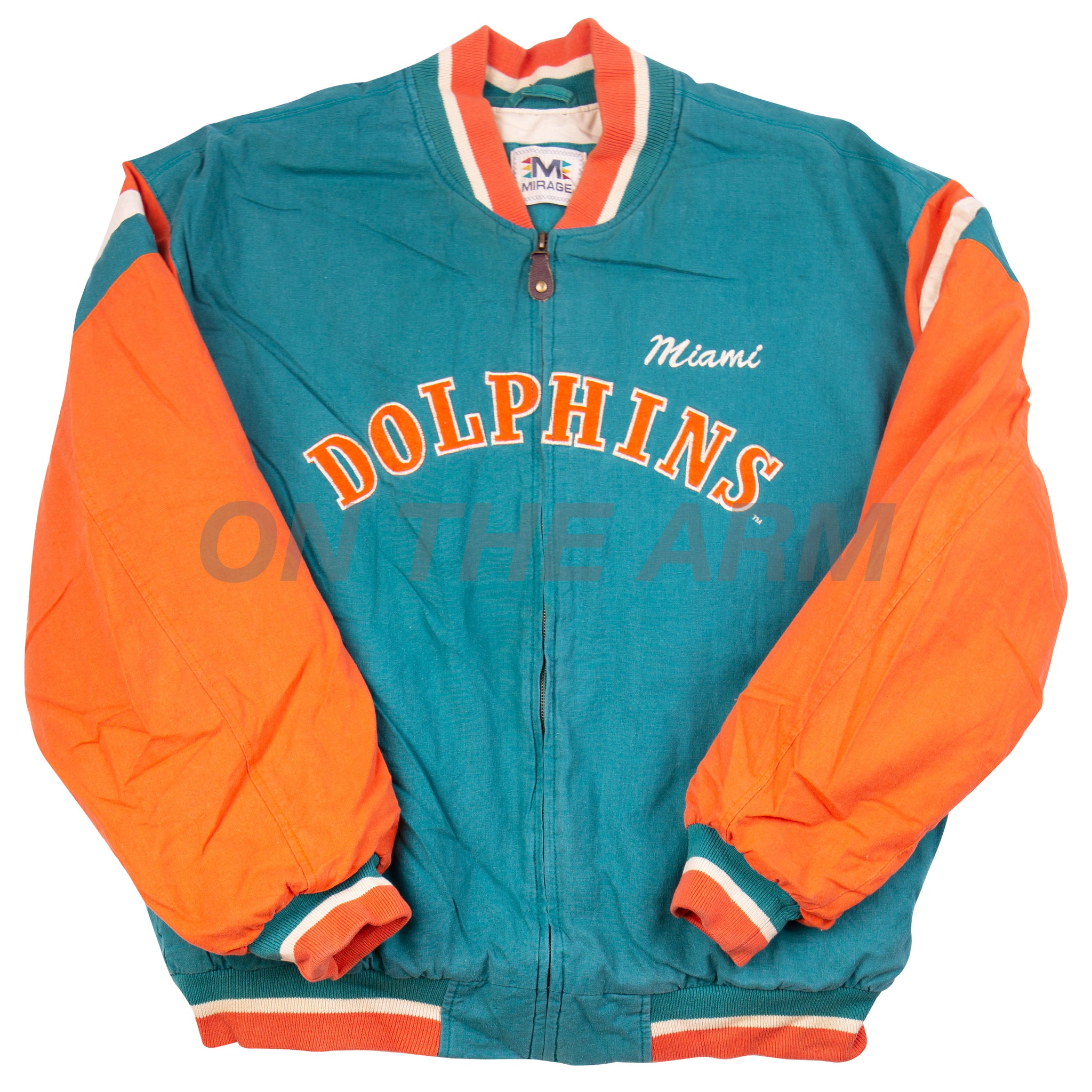 Vintage Teal Miami Dolphins Jacket (1972)