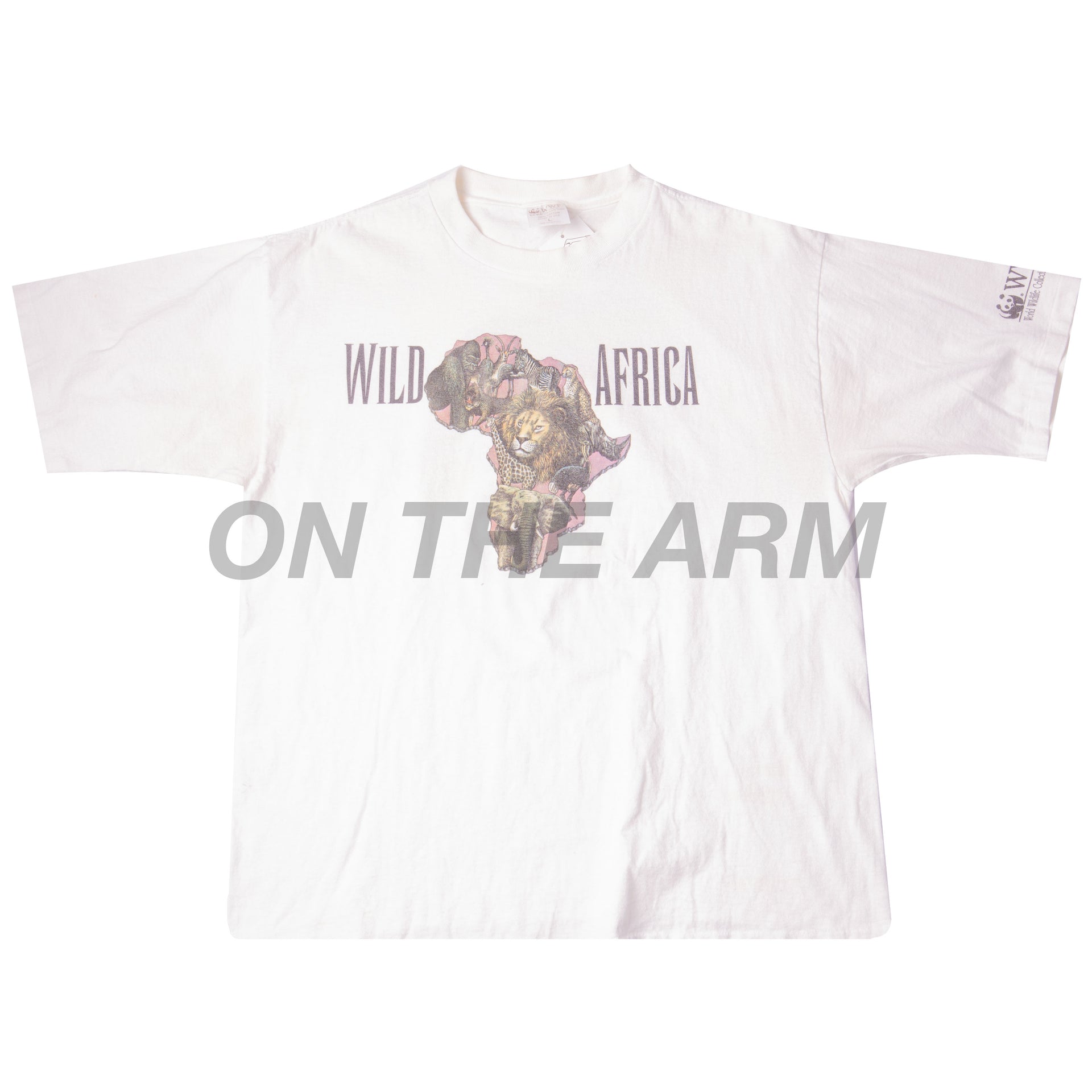 Vintage White Wild Africa Tee