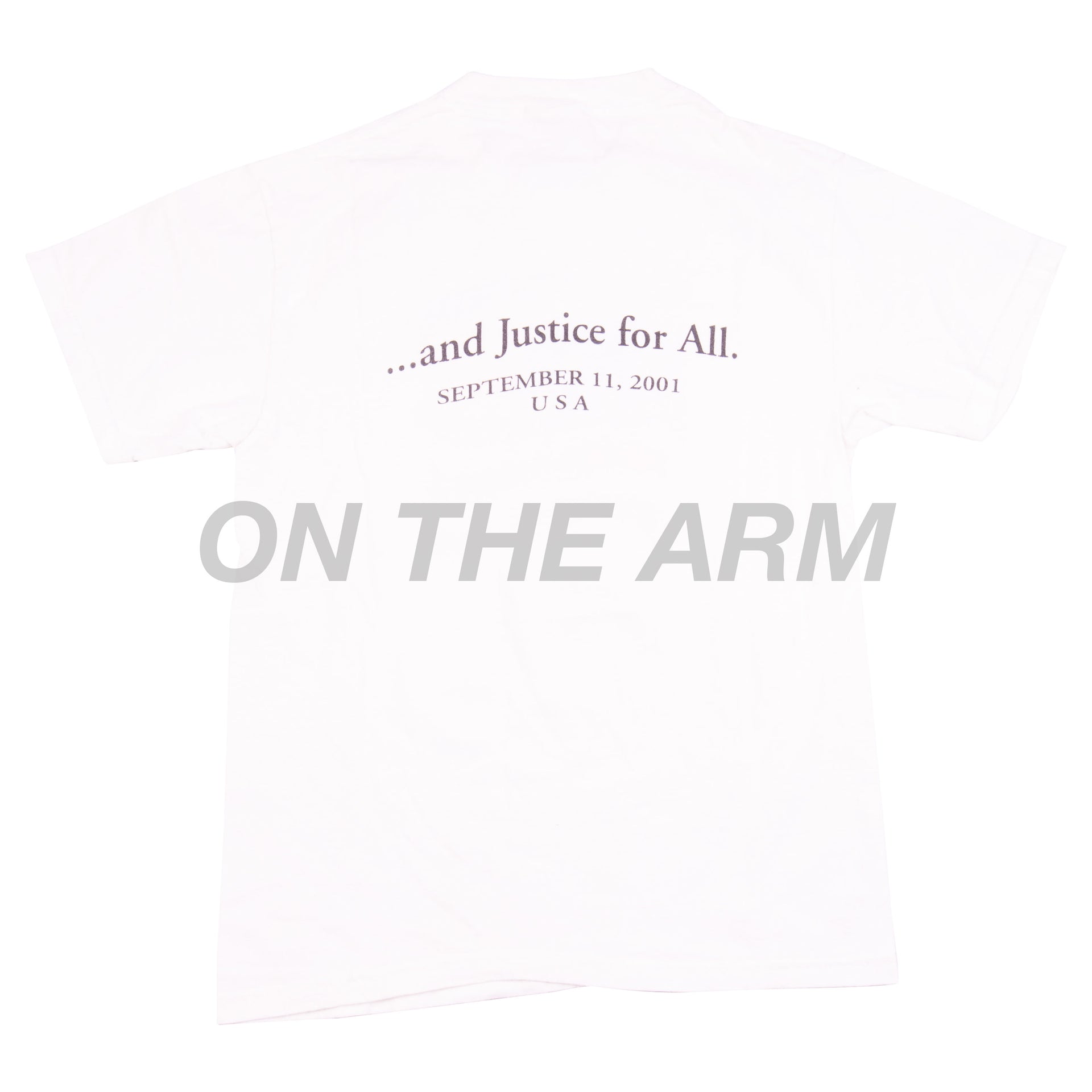 Vintage White 9/11 Tee