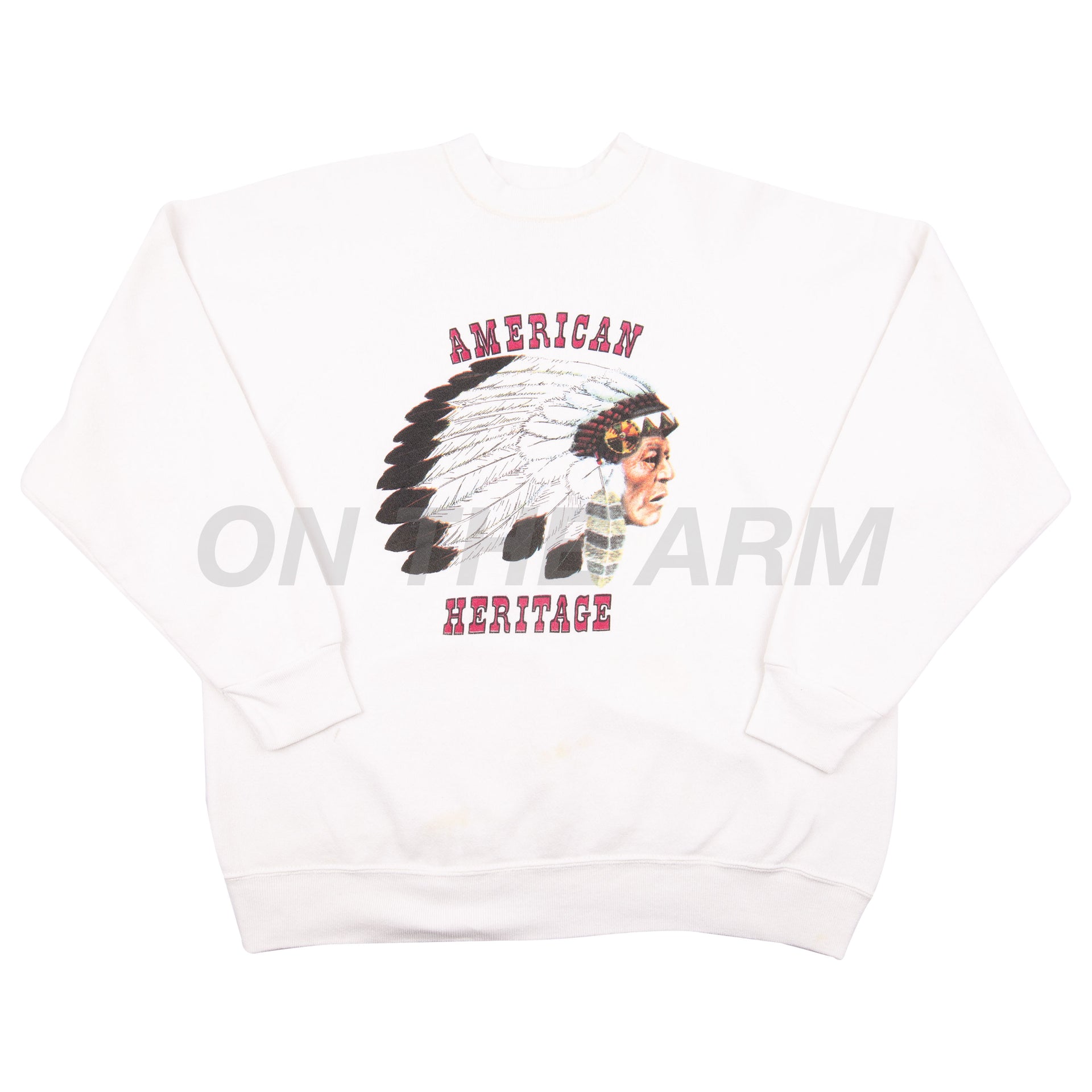 Vintage White American Heritage Crew
