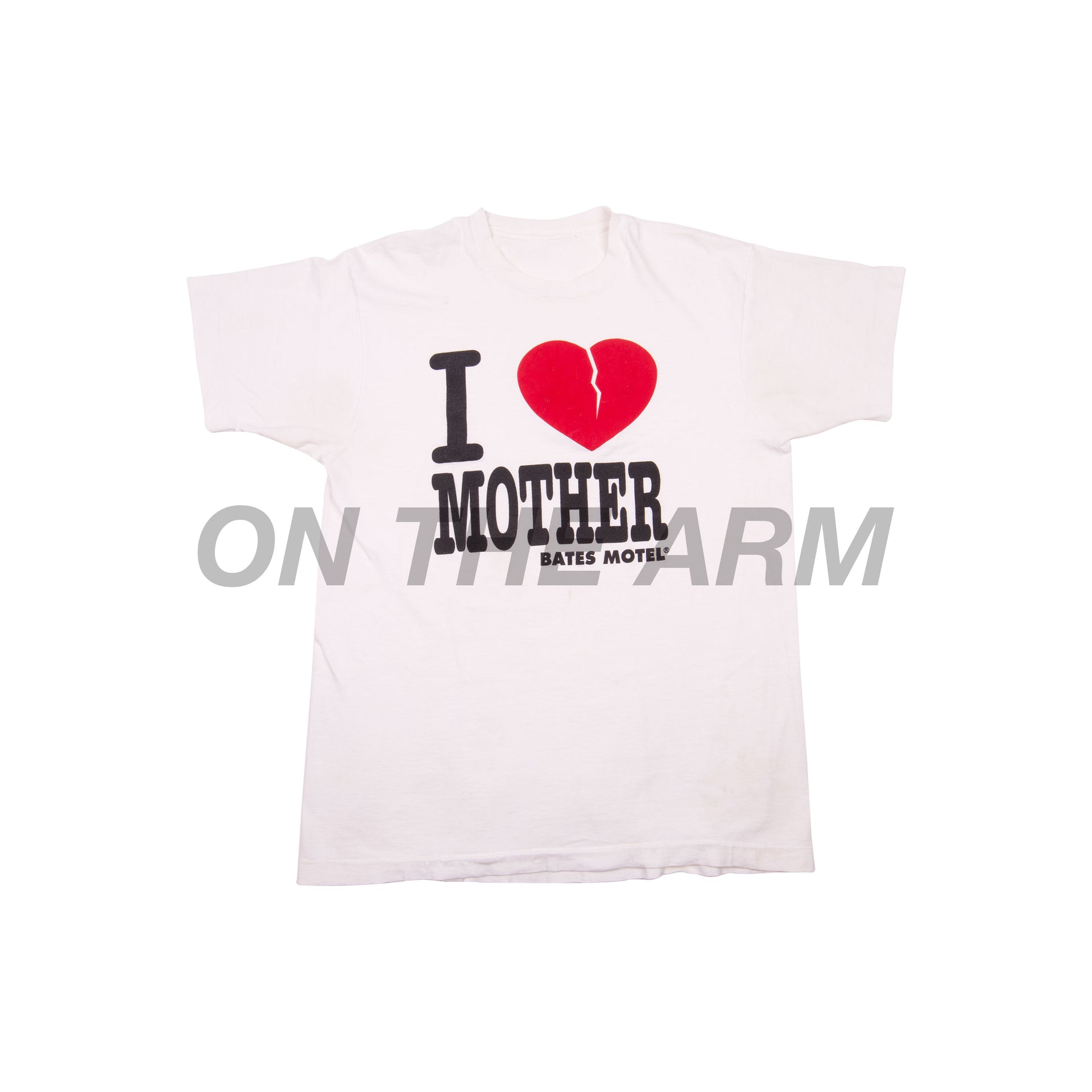 Vintage White Bates Motel Tee