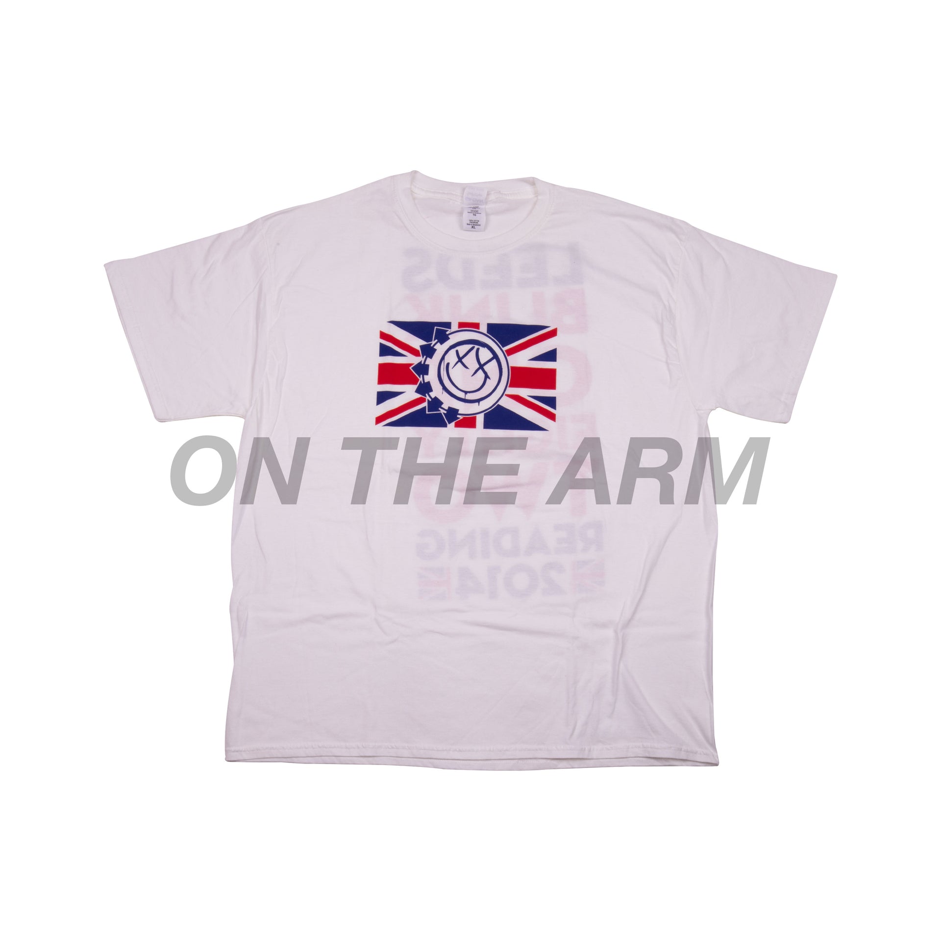 Vintage White Blink 182 Leeds Festival Tee