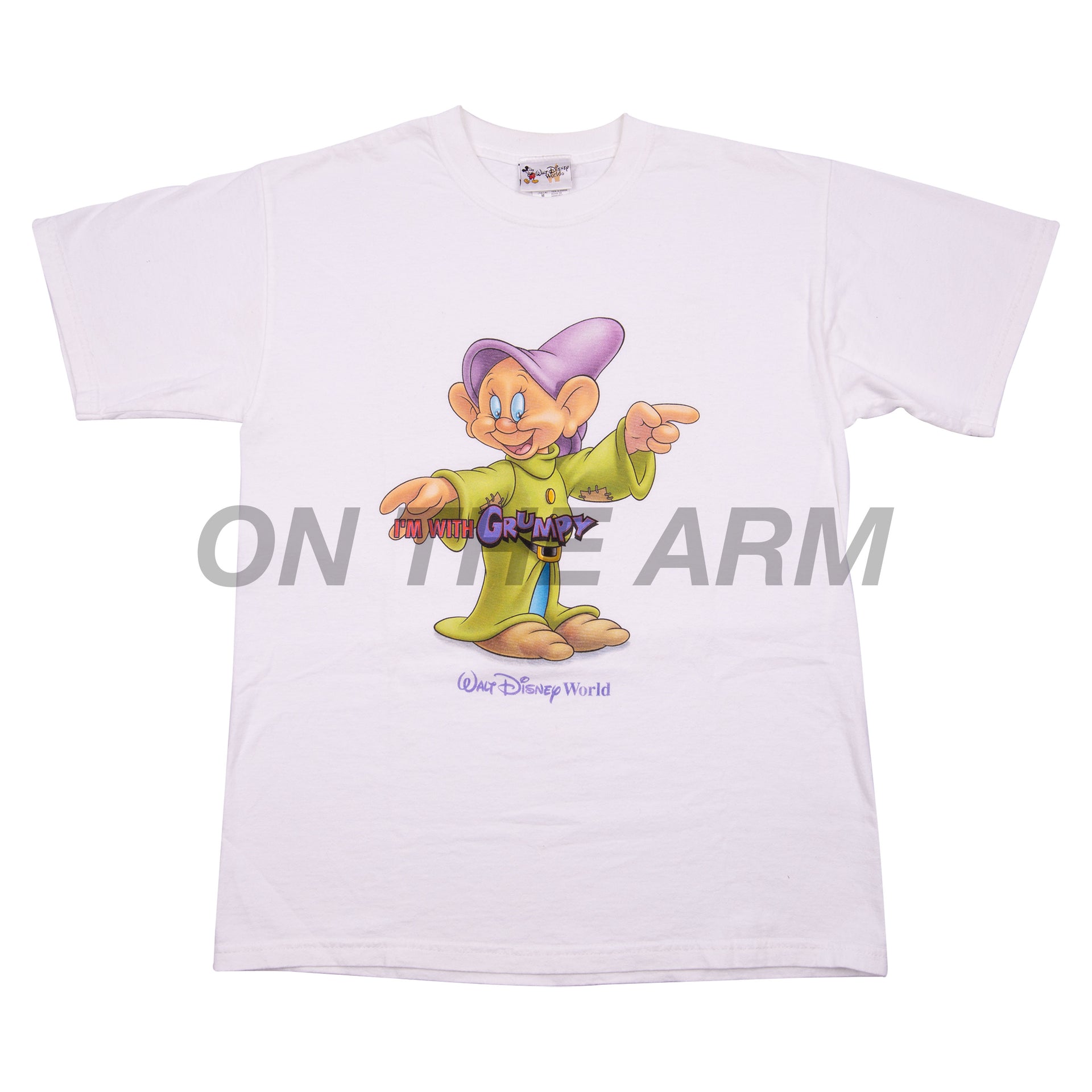 Vintage White Grumpy Tee