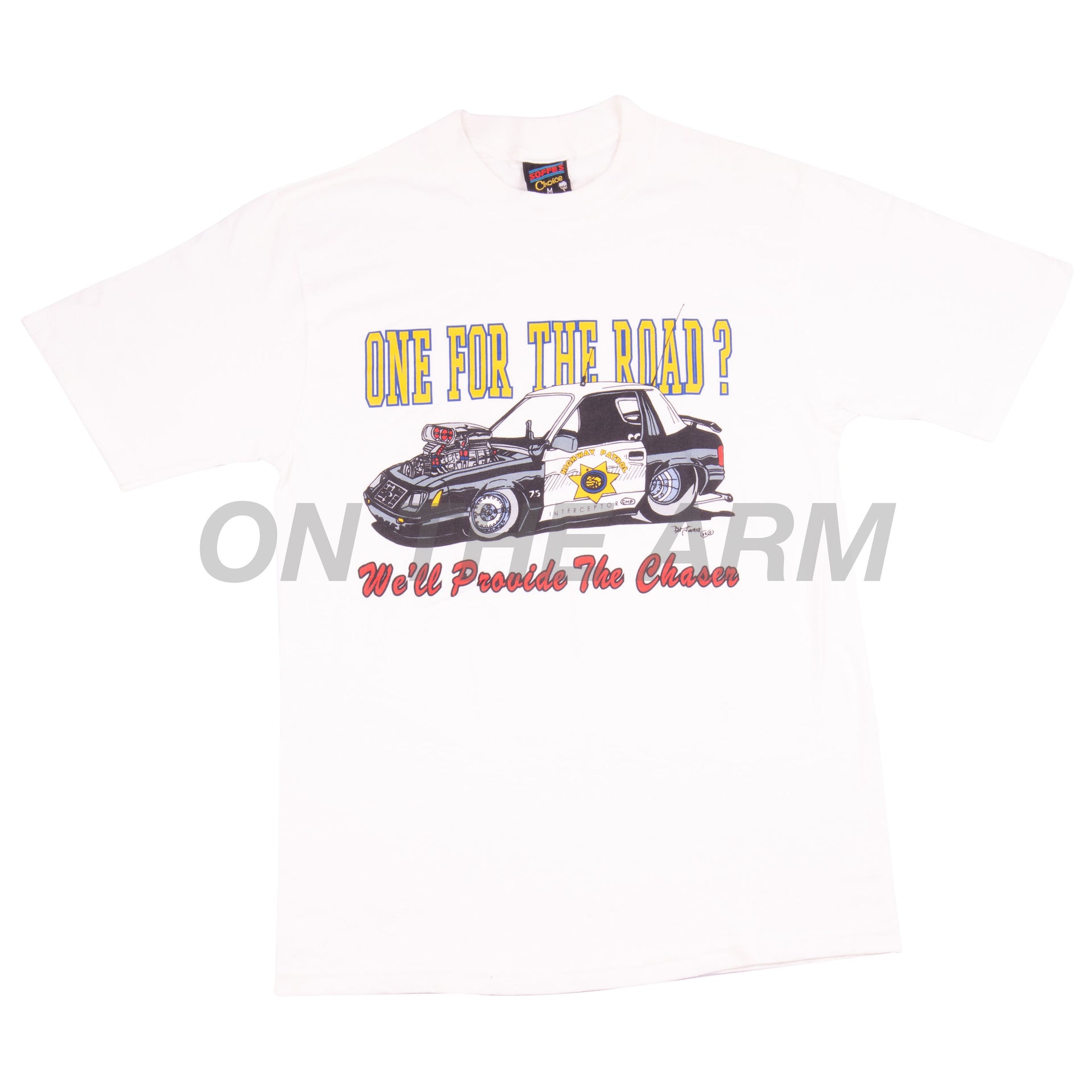 Vintage White Highway Patrol Tee