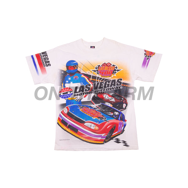 Vintage White Las Vegas Speedway Tee