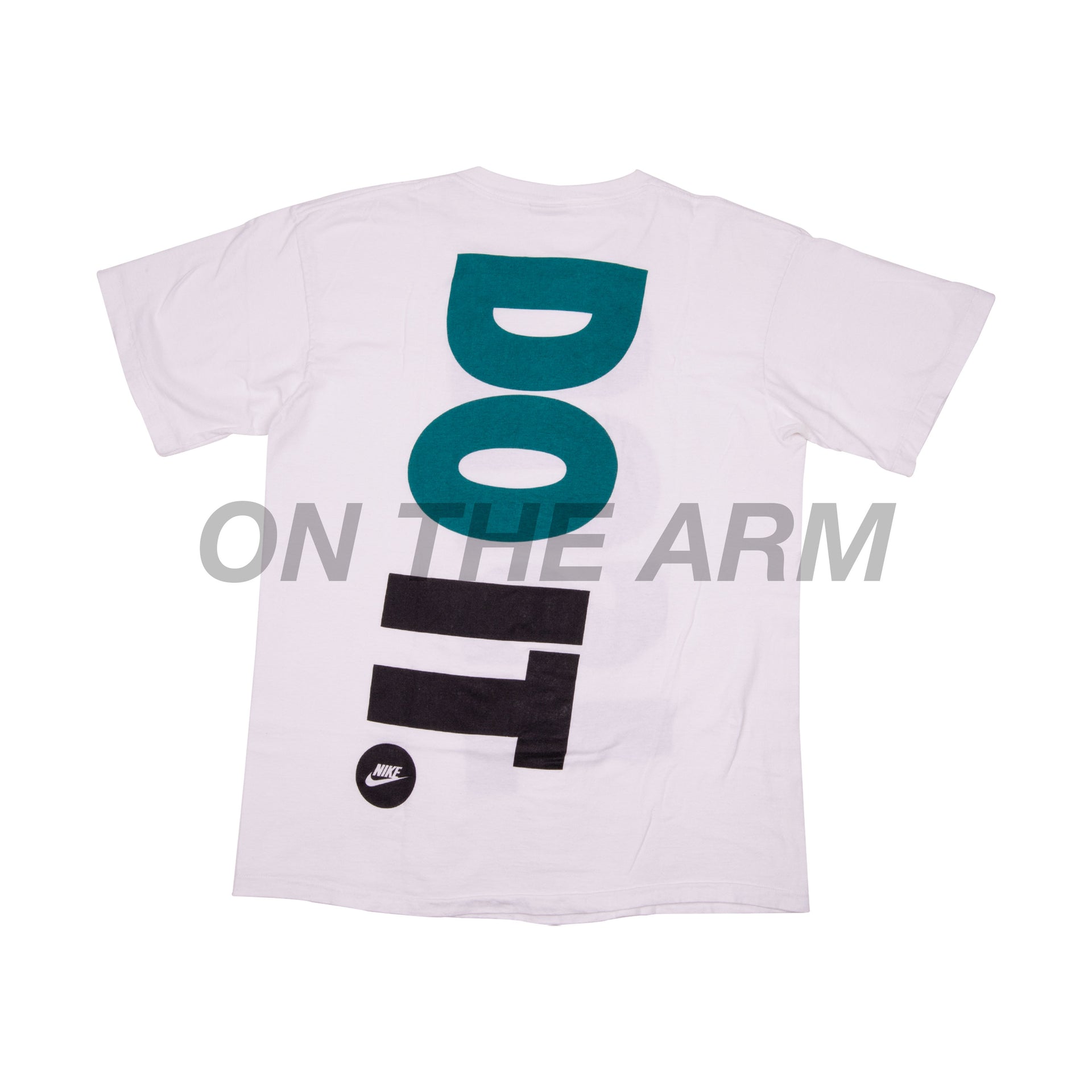 Vintage White Nike Just Do It Tee