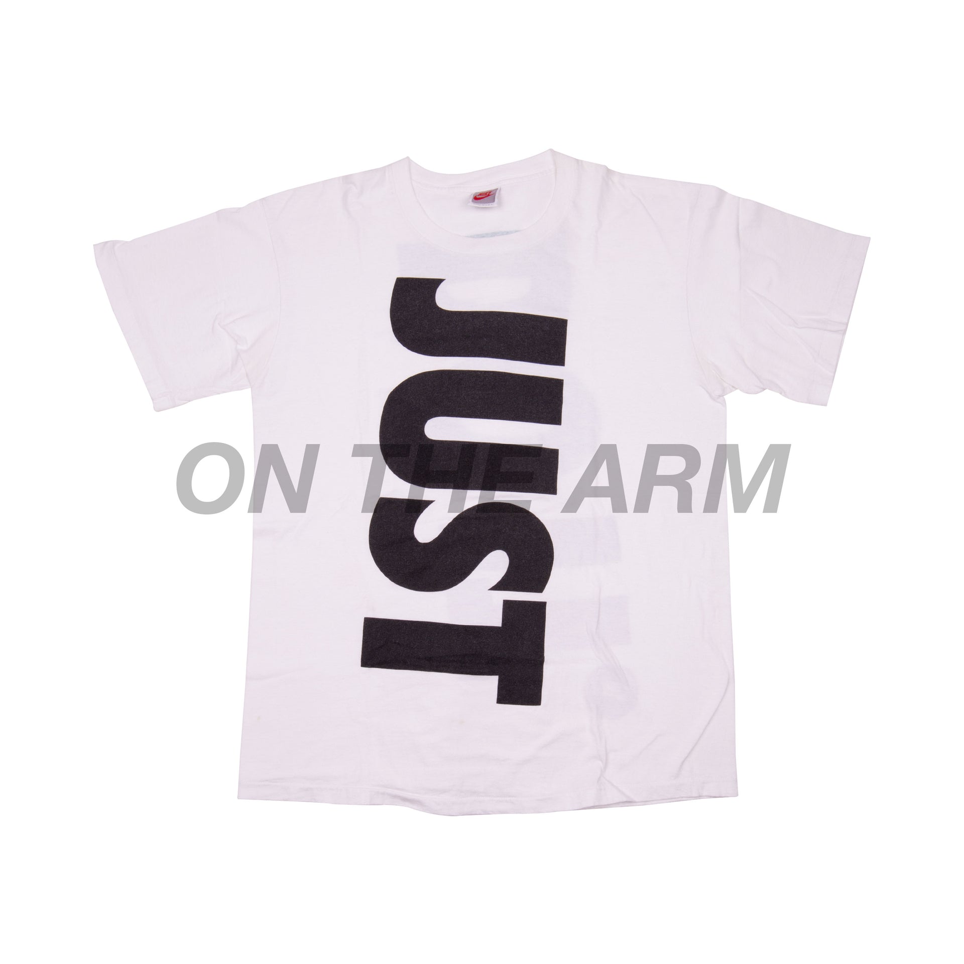 Vintage White Nike Just Do It Tee