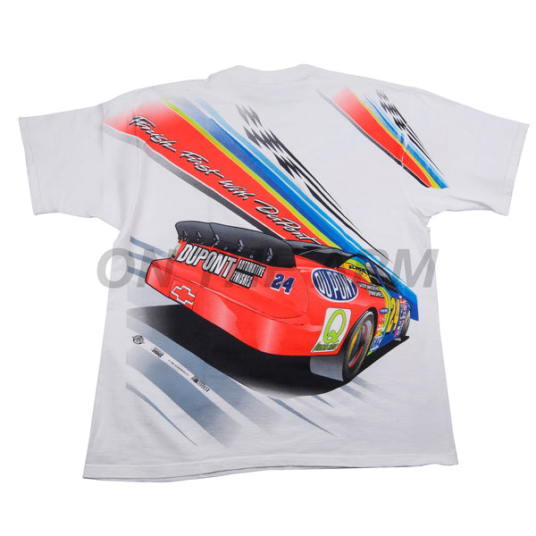 Vintage White Racing Tee
