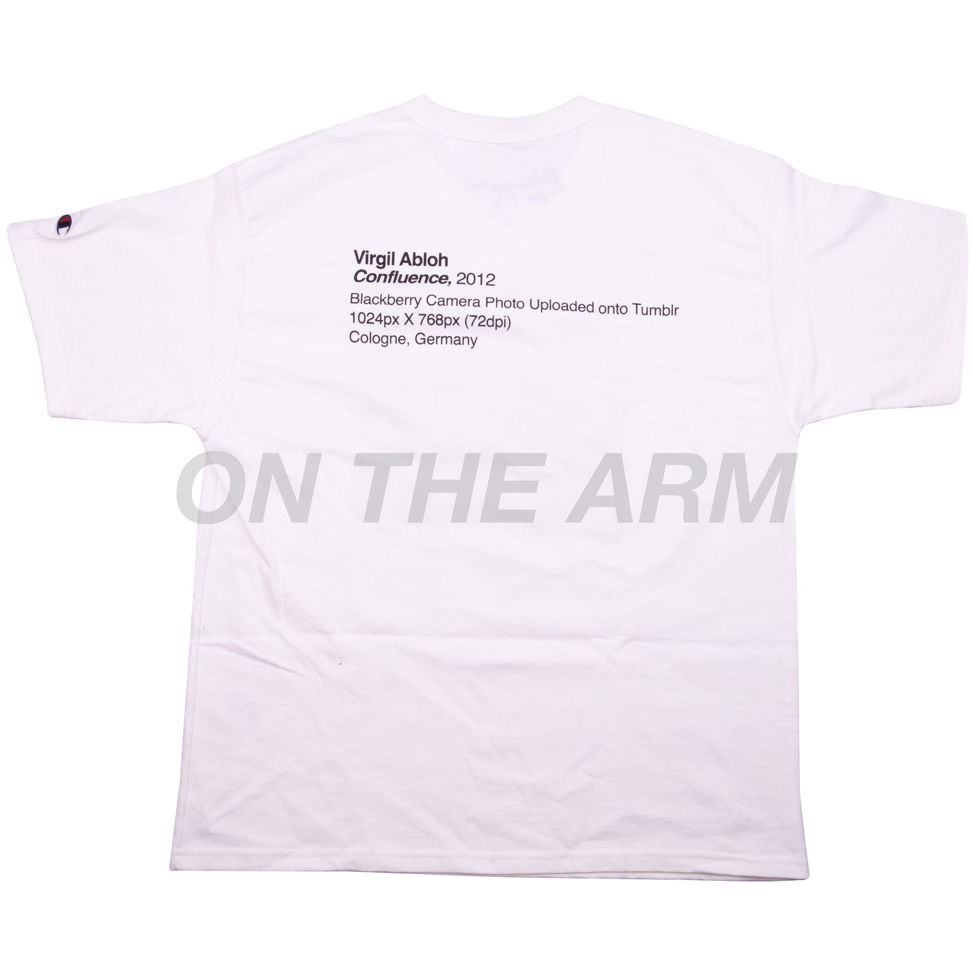 Virgil Abloh White MCA Pyrex Tee
