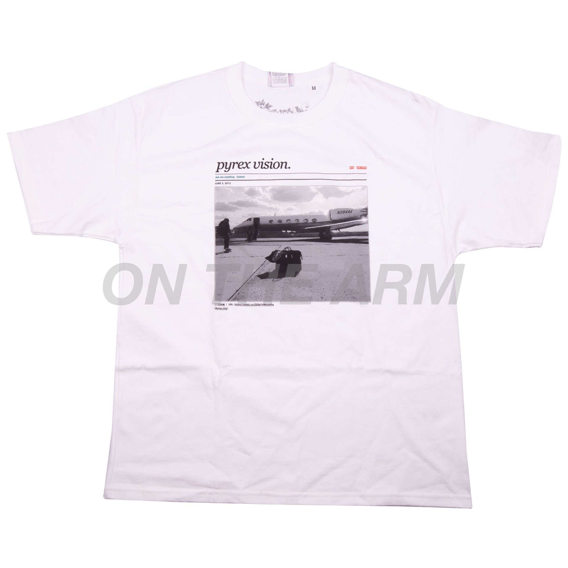 Virgil Abloh White MCA Pyrex Tee