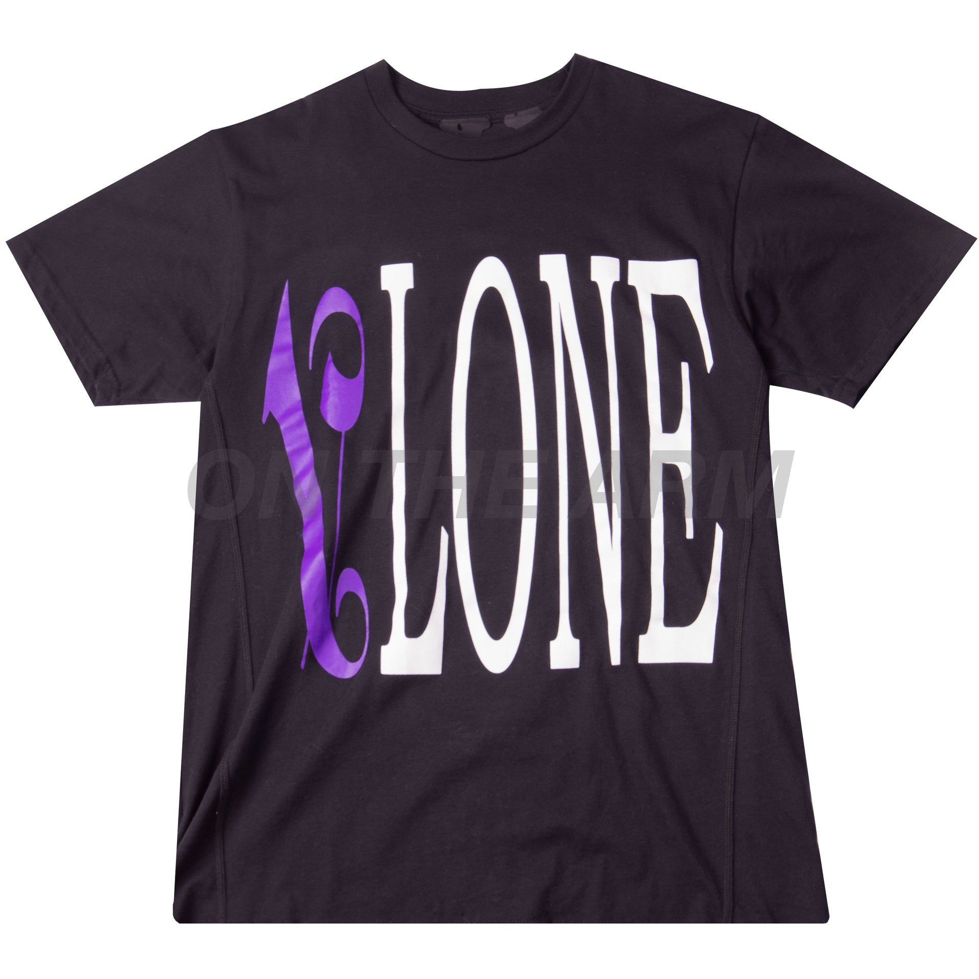 VLONE Black/Purple Palm Angels Tee USED