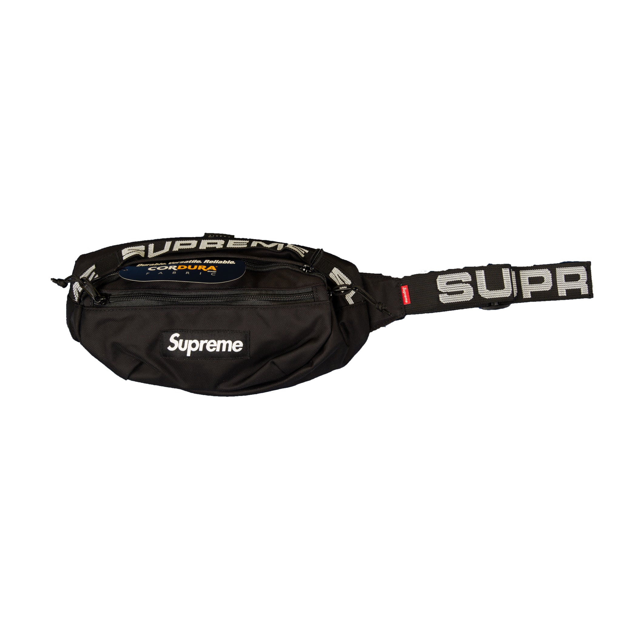 Supreme Black SS18 Waist Bag