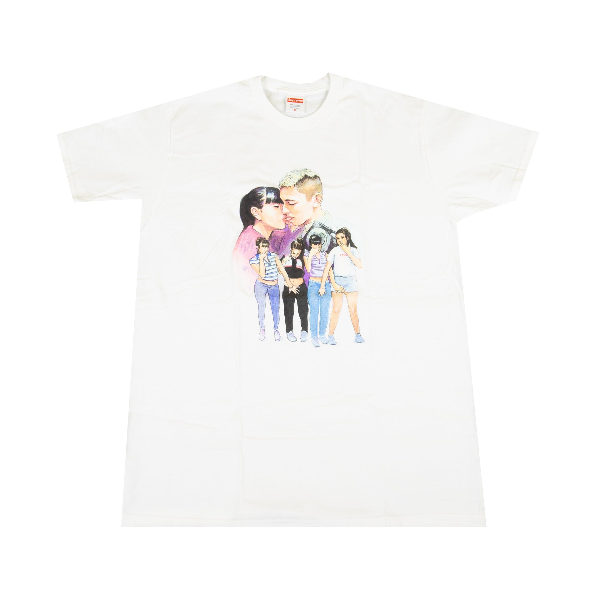 Supreme White Kiss Tee